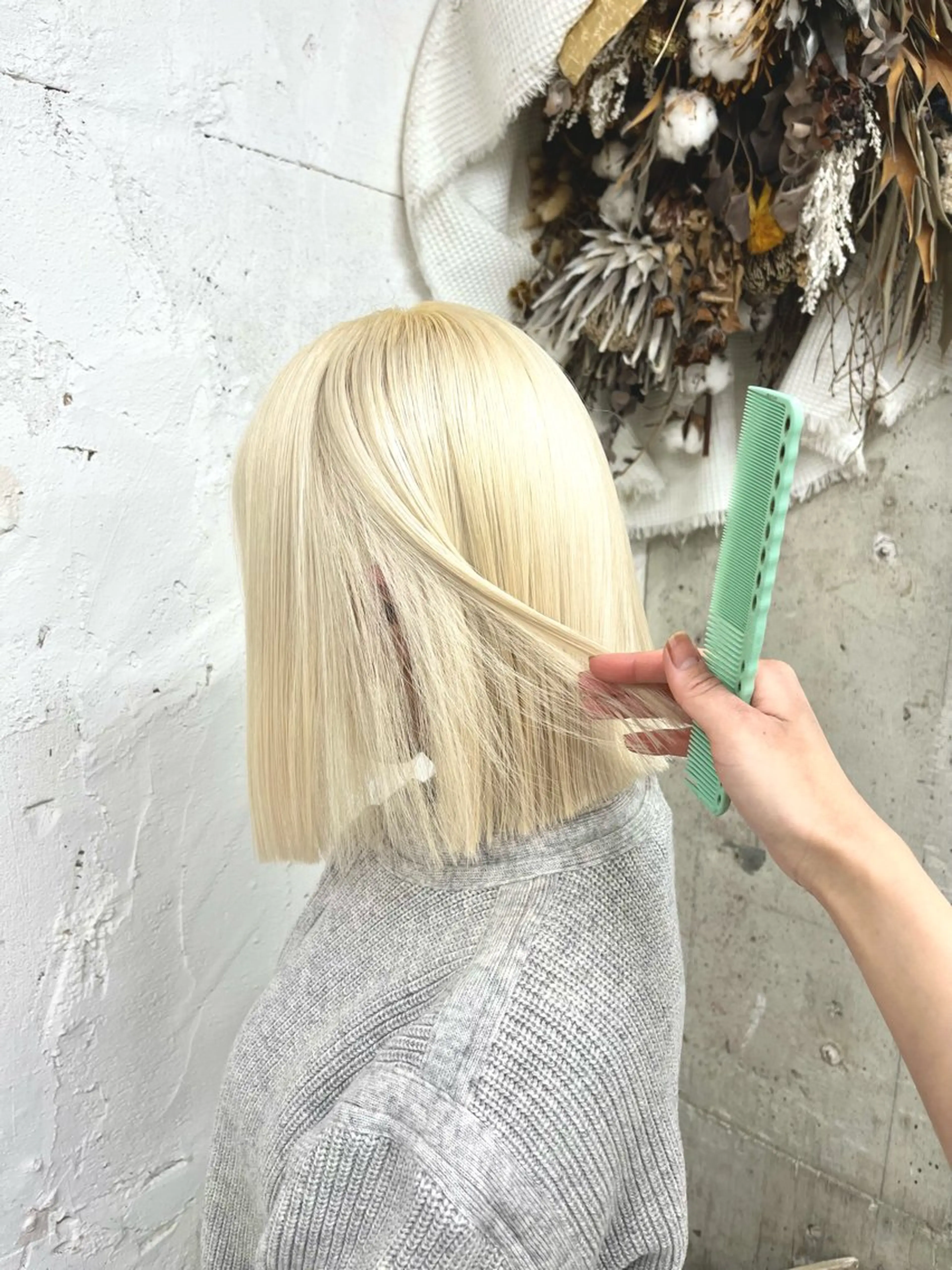 ミディアム カラー Noele hair atelier(ノエルヘアアトリエ)所属・北上ゆい/個性派/ ナチュラルアレンジのヘアスタイル