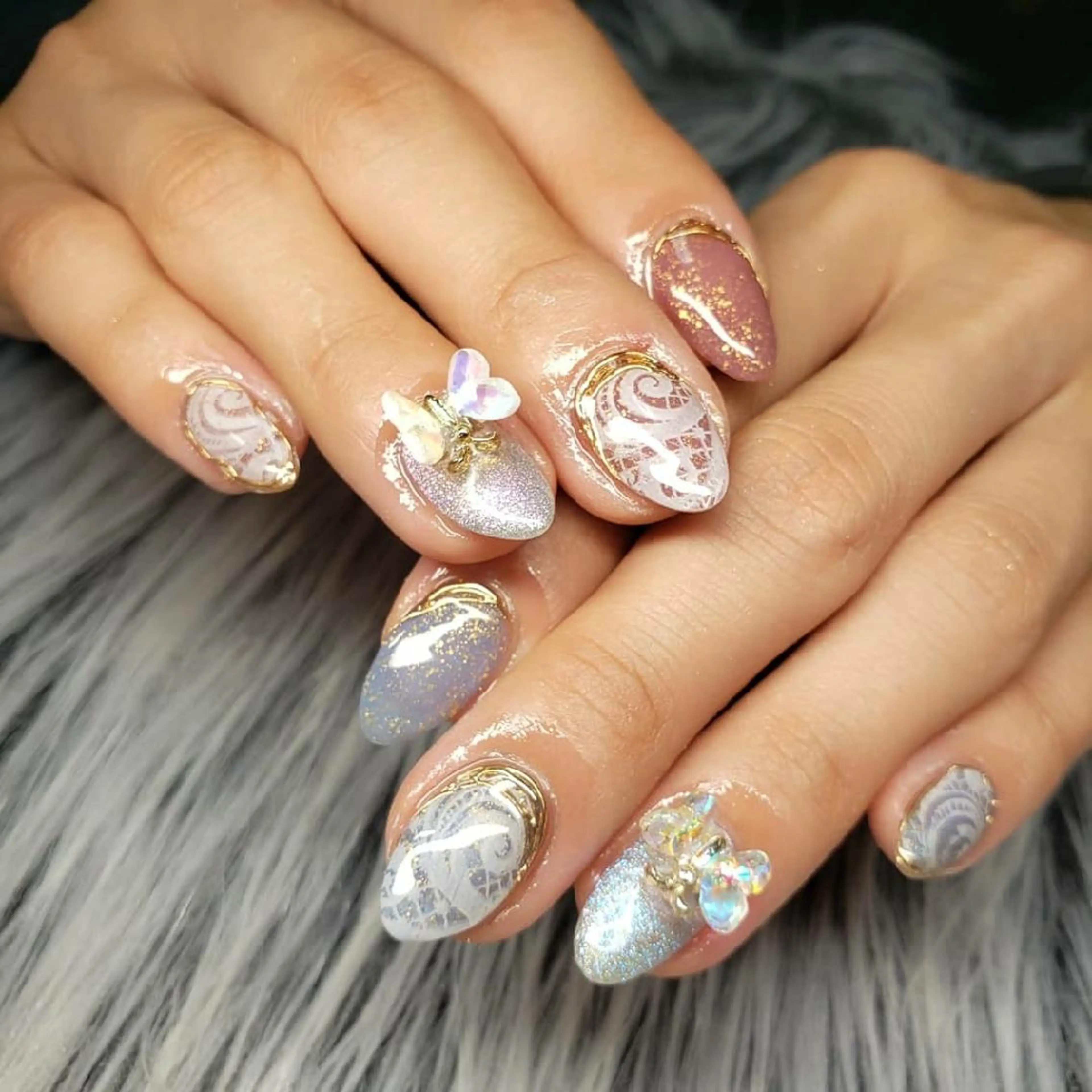 ネイル レース ハンドネイル Nail salon Coco所属・Nail salon Coco【溝の口駅】のネイルデザイン
