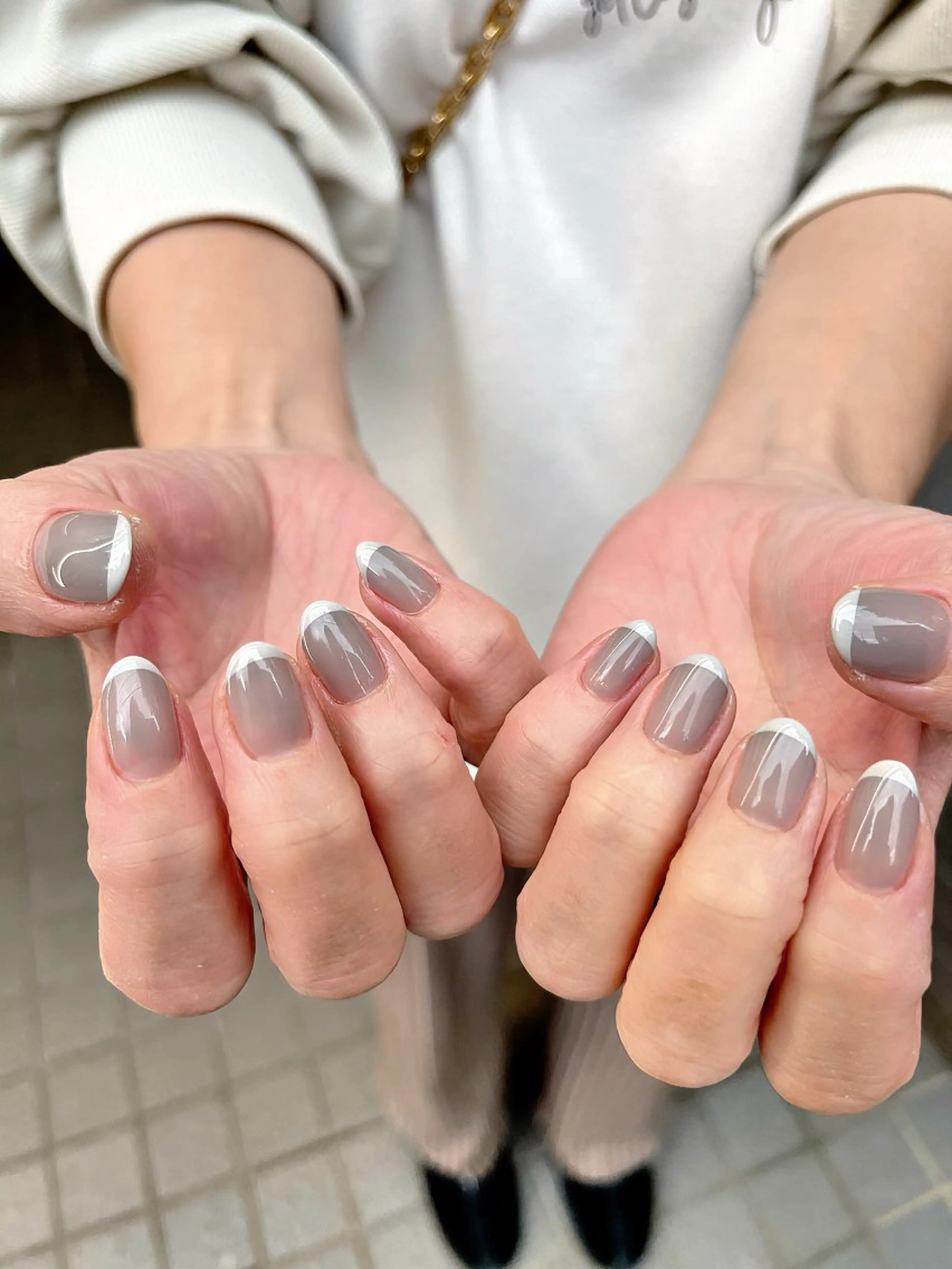 ネイル フレンチネイル マグネットネイル ピンク ワンホンネイル ハンドネイル 🫧OPELIA NAIL渋谷🫧のネイルデザイン