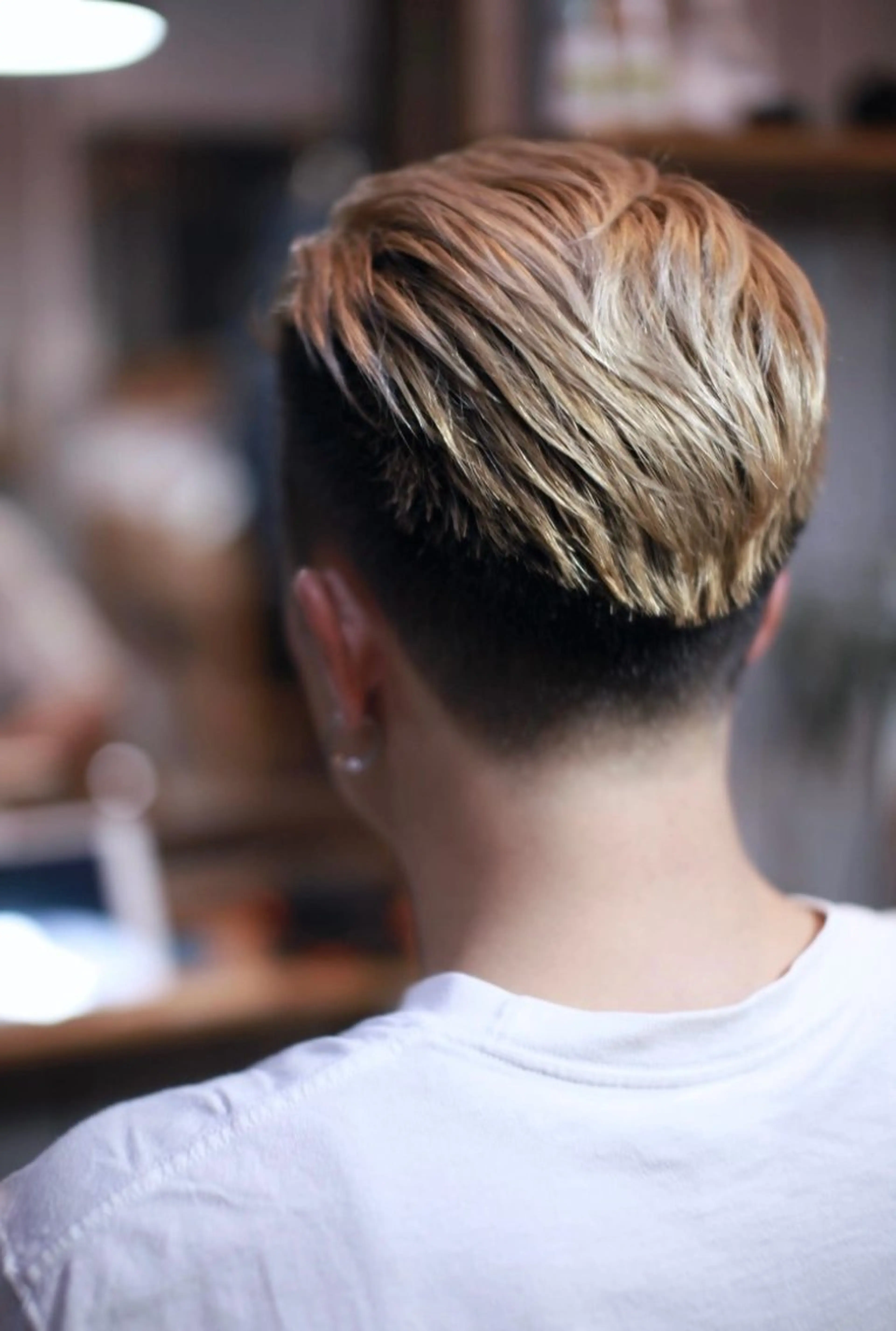 ショート カラー メンズ カット ヘアカラー トリートメント 大西 カズマのヘアスタイル