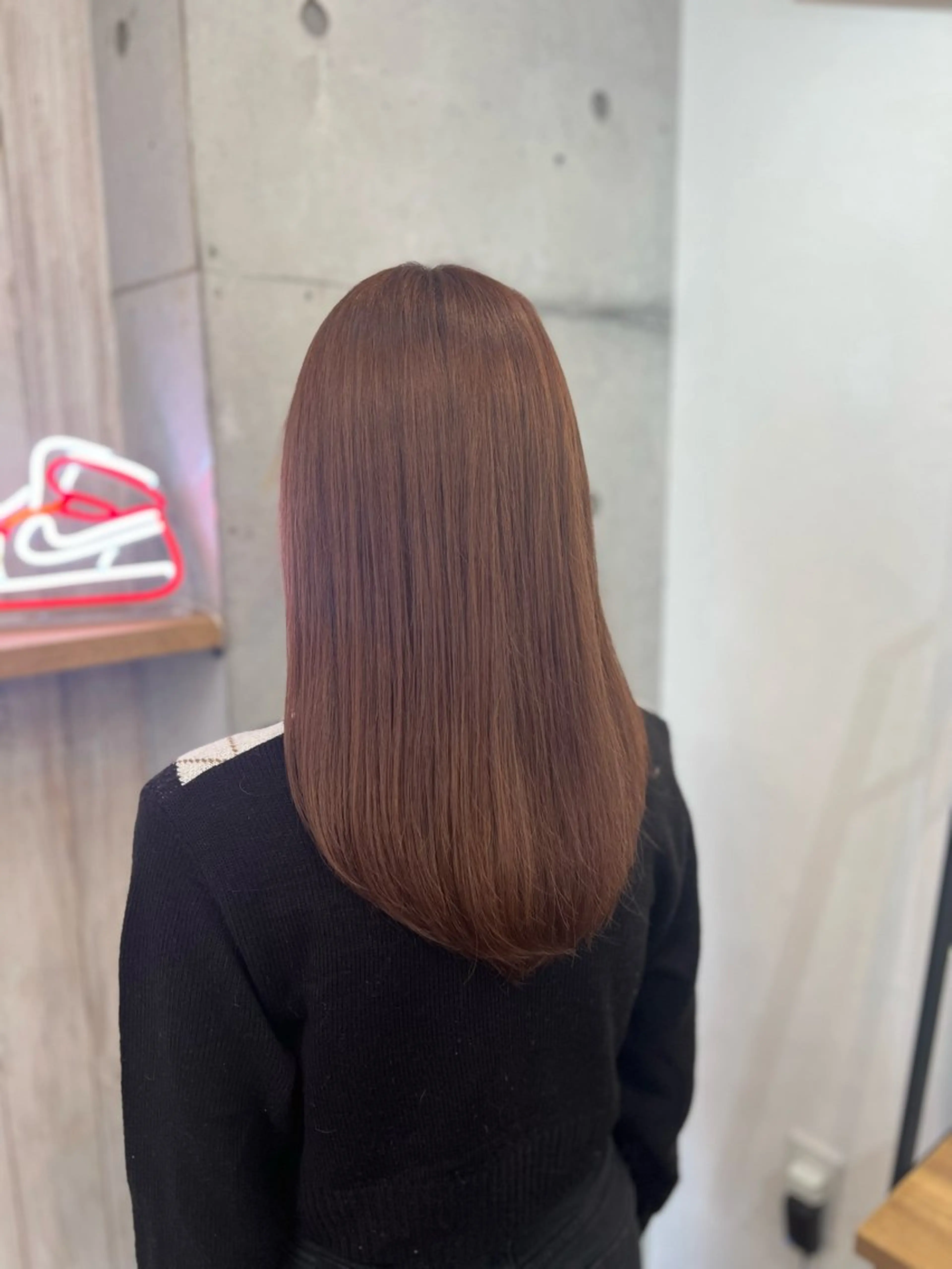 セミロング 【DEST】 KAHOのヘアスタイル