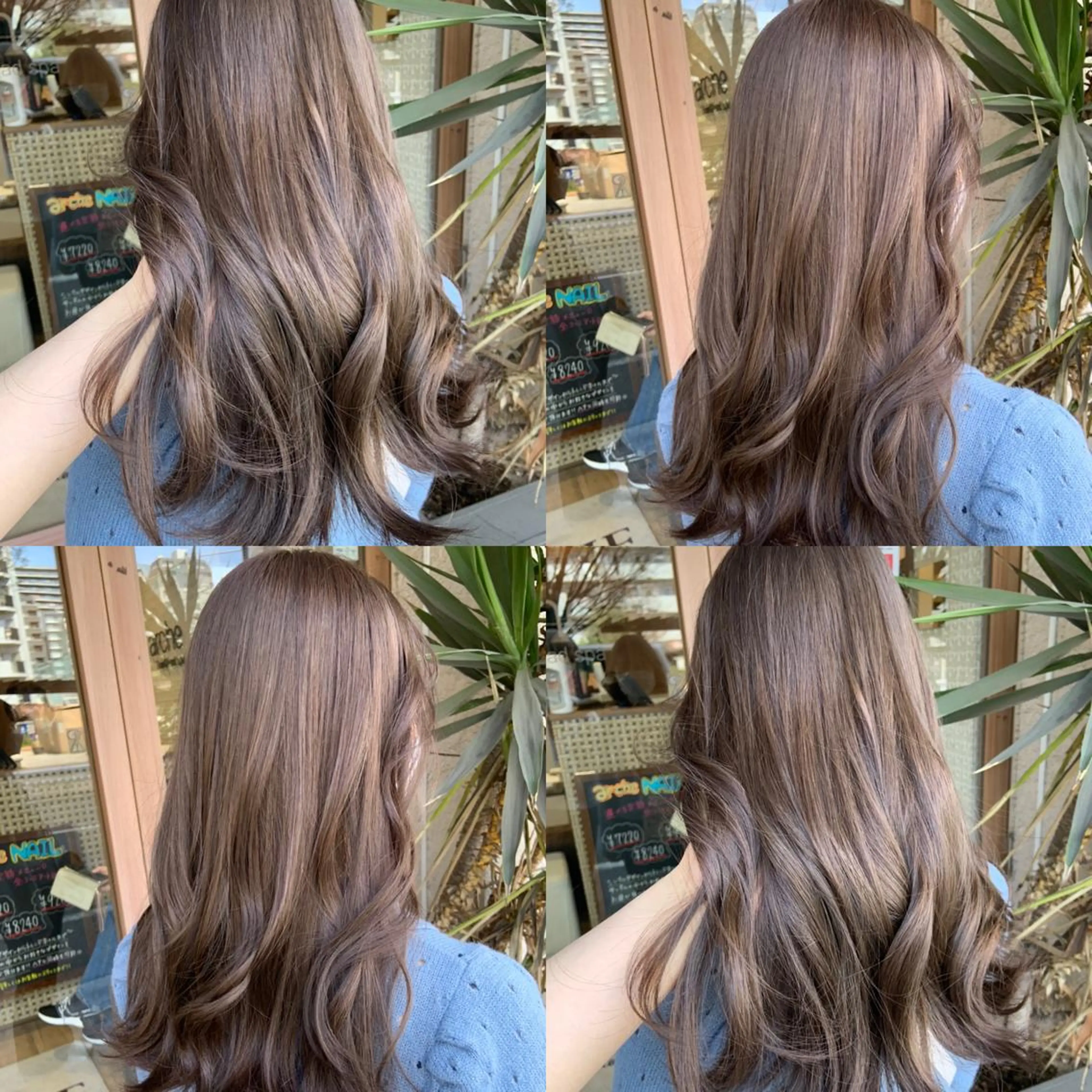 セミロング カラー 🤍透明感/韓国風 🤍サクラギヒトミのヘアスタイル