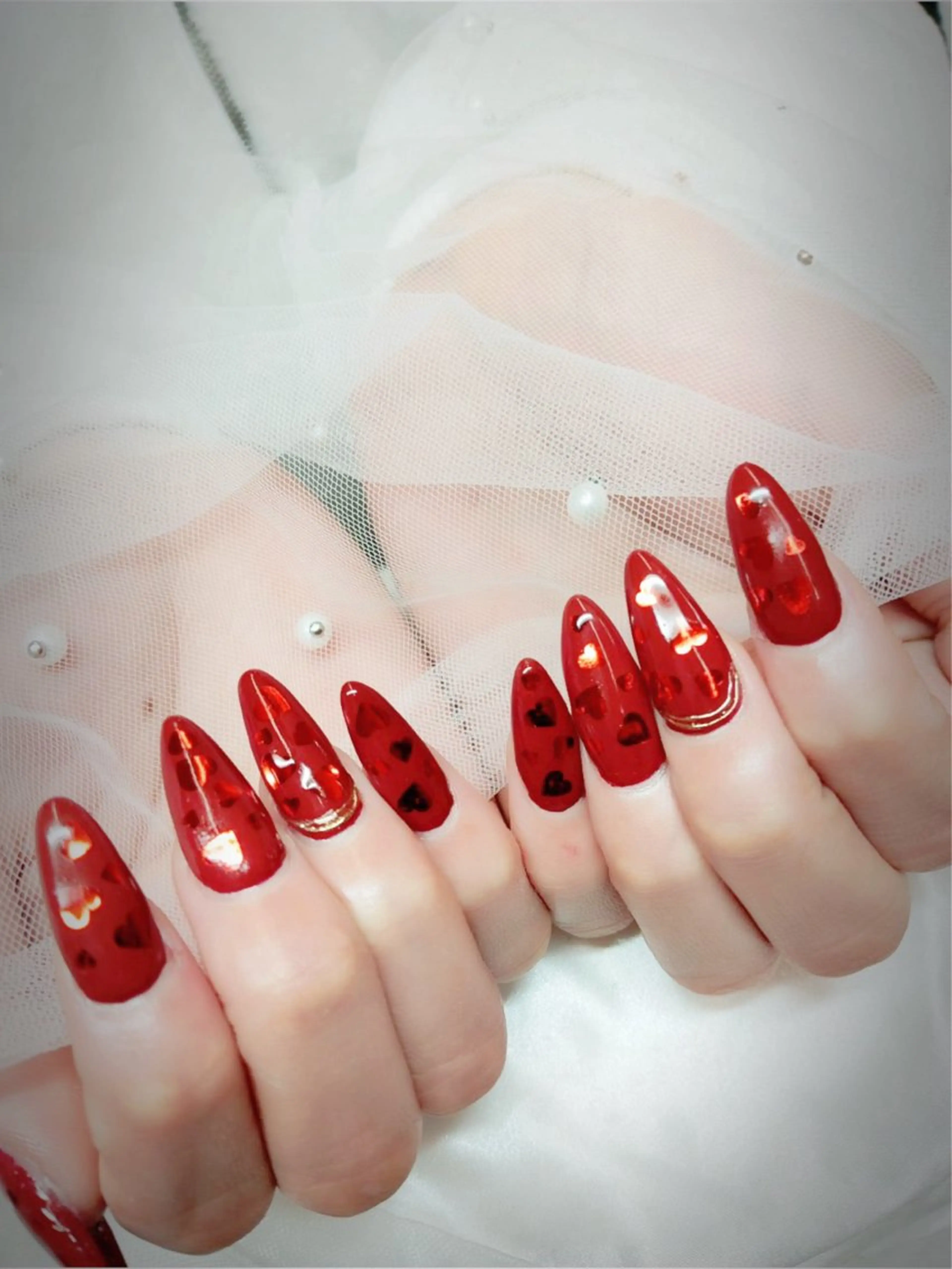 ネイル ハンドネイル 柘植 祐子のネイルデザイン