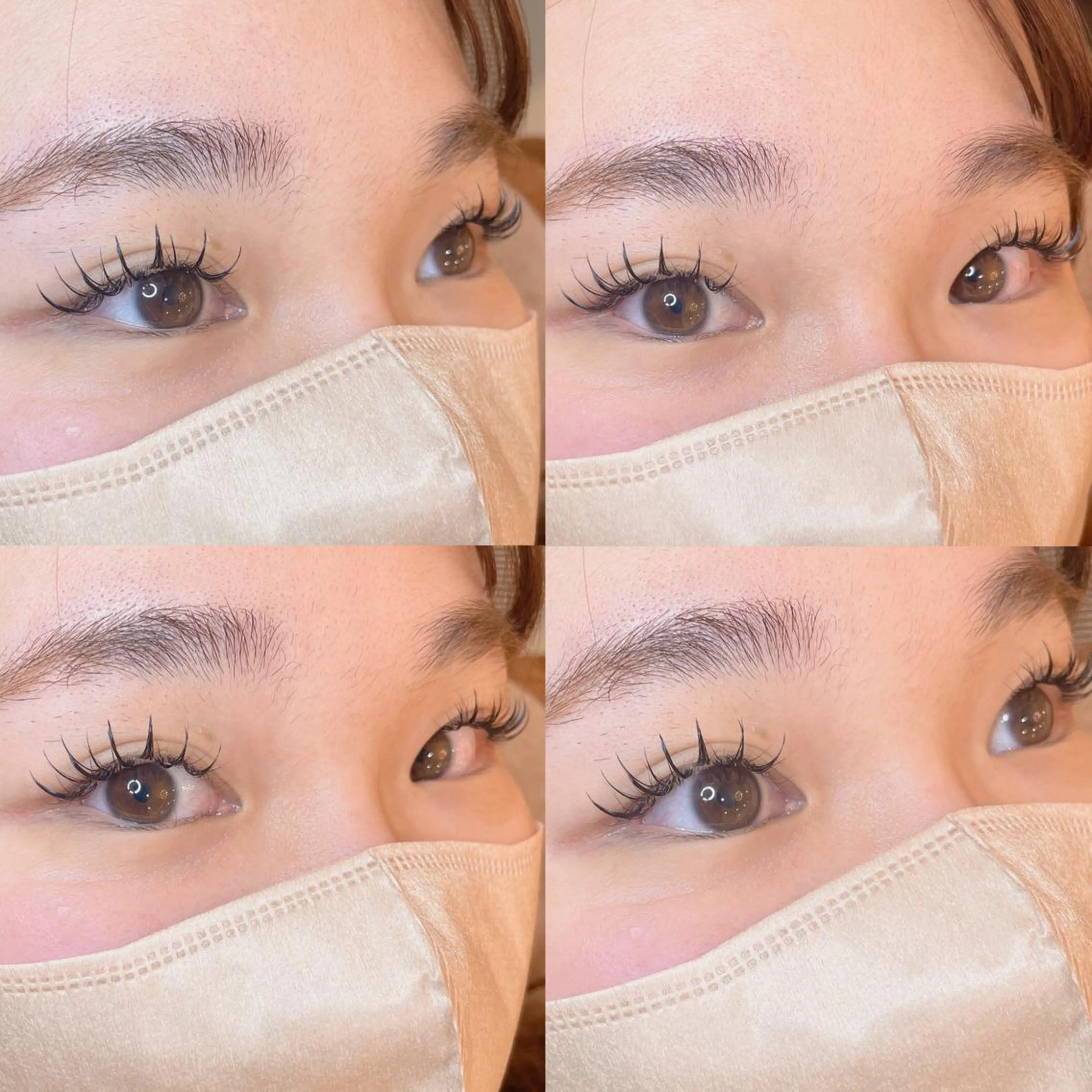 ロング カラー パーマ ヘアアレンジ メンズ キッズ ネイル マツエク・マツパ アイブロウ メンズパーマ 束感まつ毛 フラットラッシュ 一重×まつ毛パーマ マツエク Cupidトップ アイリスト石川のマツエク・マツパデザイン