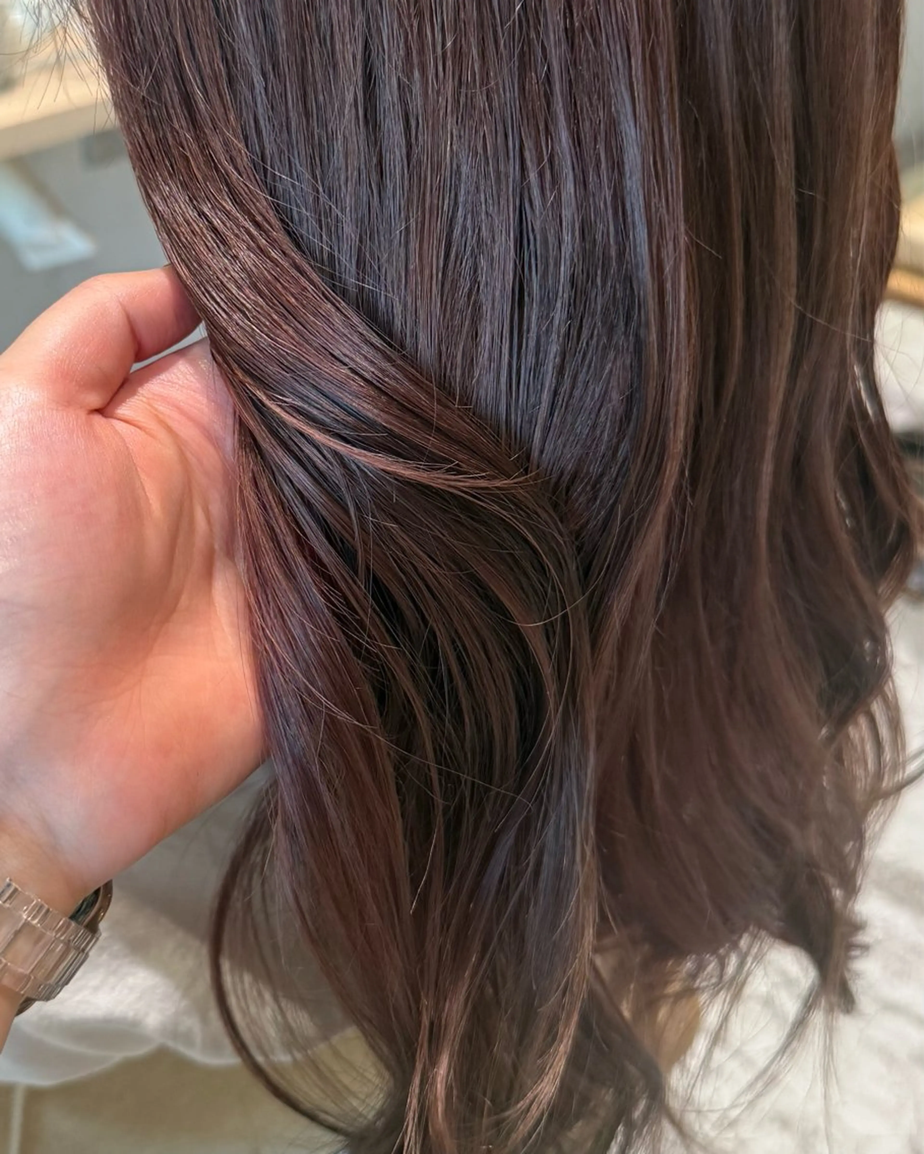 ロング ヘアカラー Lico所属・小川 楓華のヘアスタイル