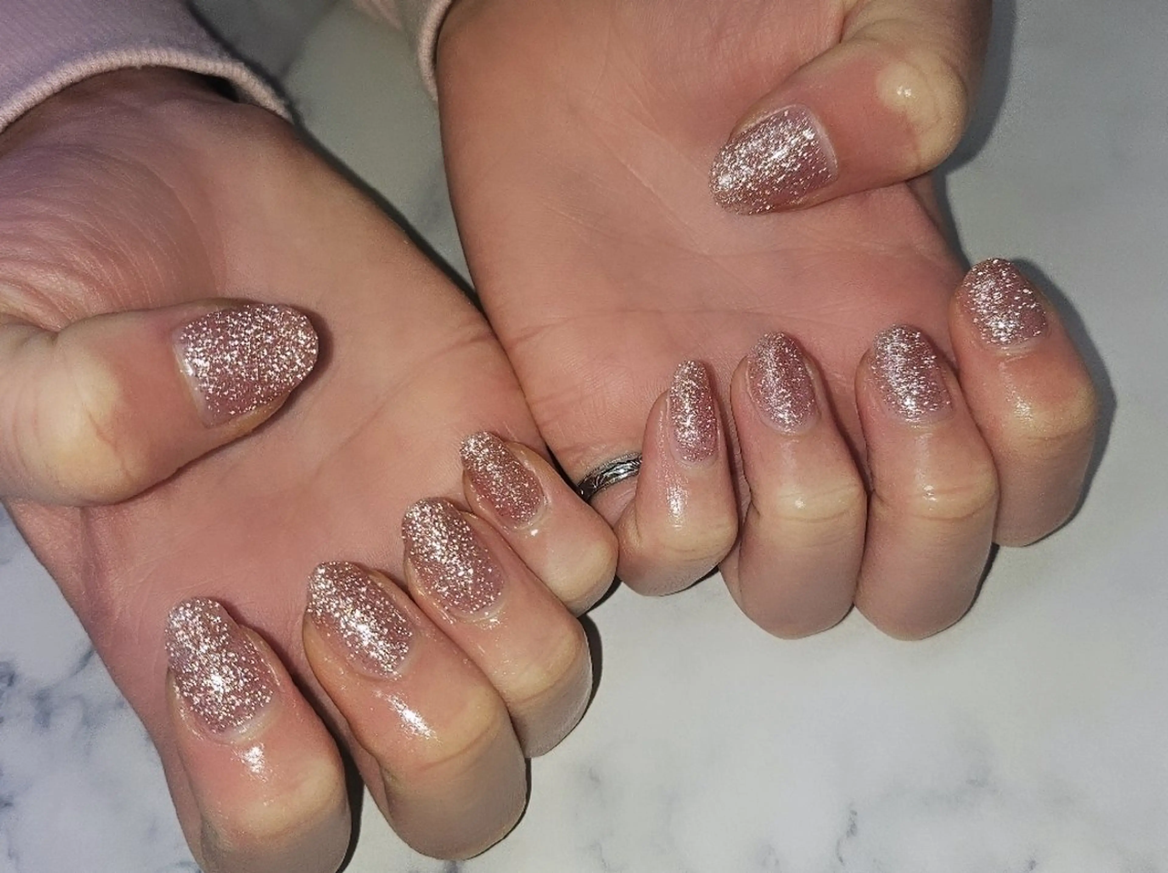 ネイル フラッシュネイル ラメ(グリッター) NailSalon LuireYUUNAのネイルデザイン