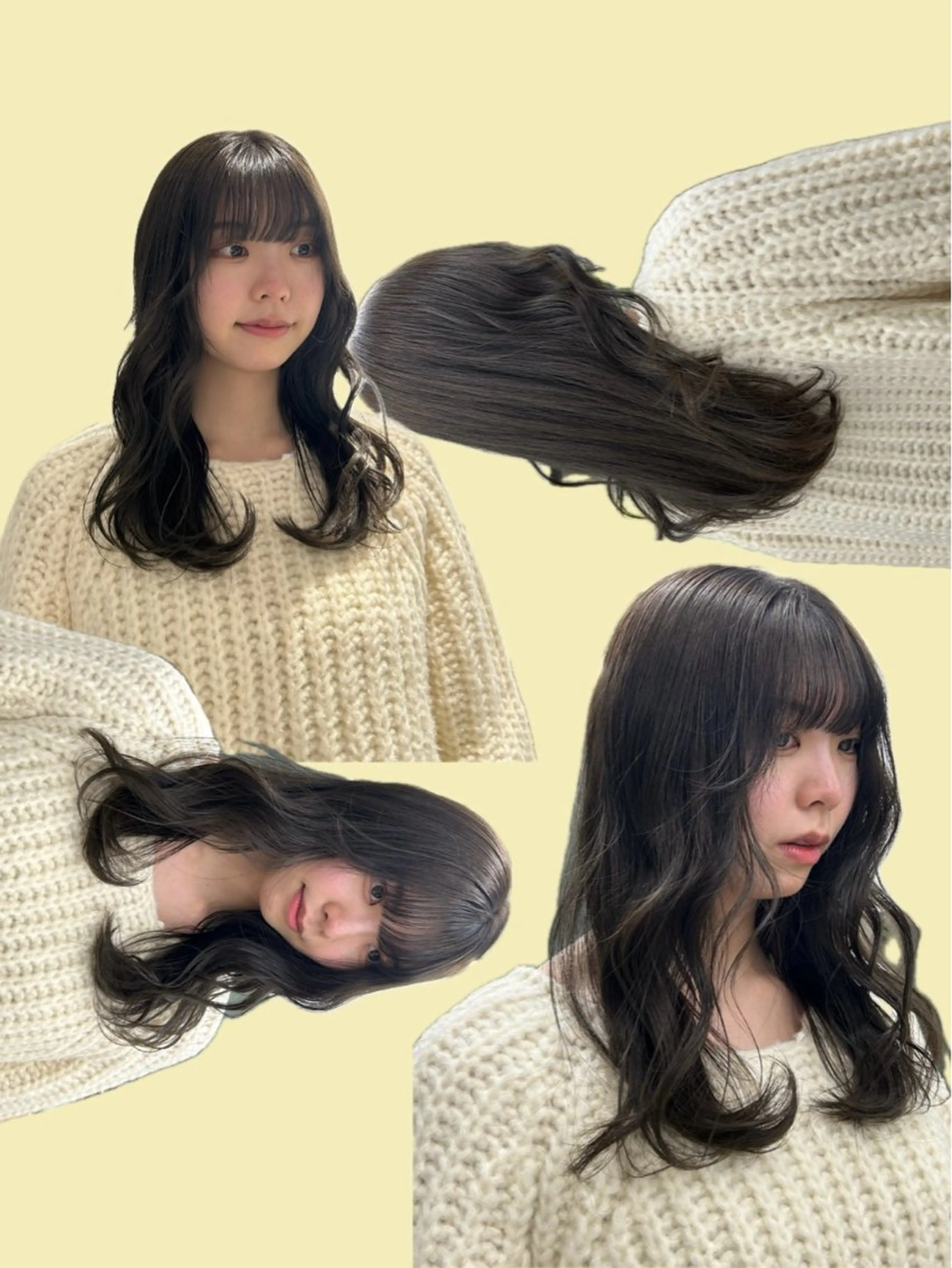 カラー moeka 表参道のヘアスタイル