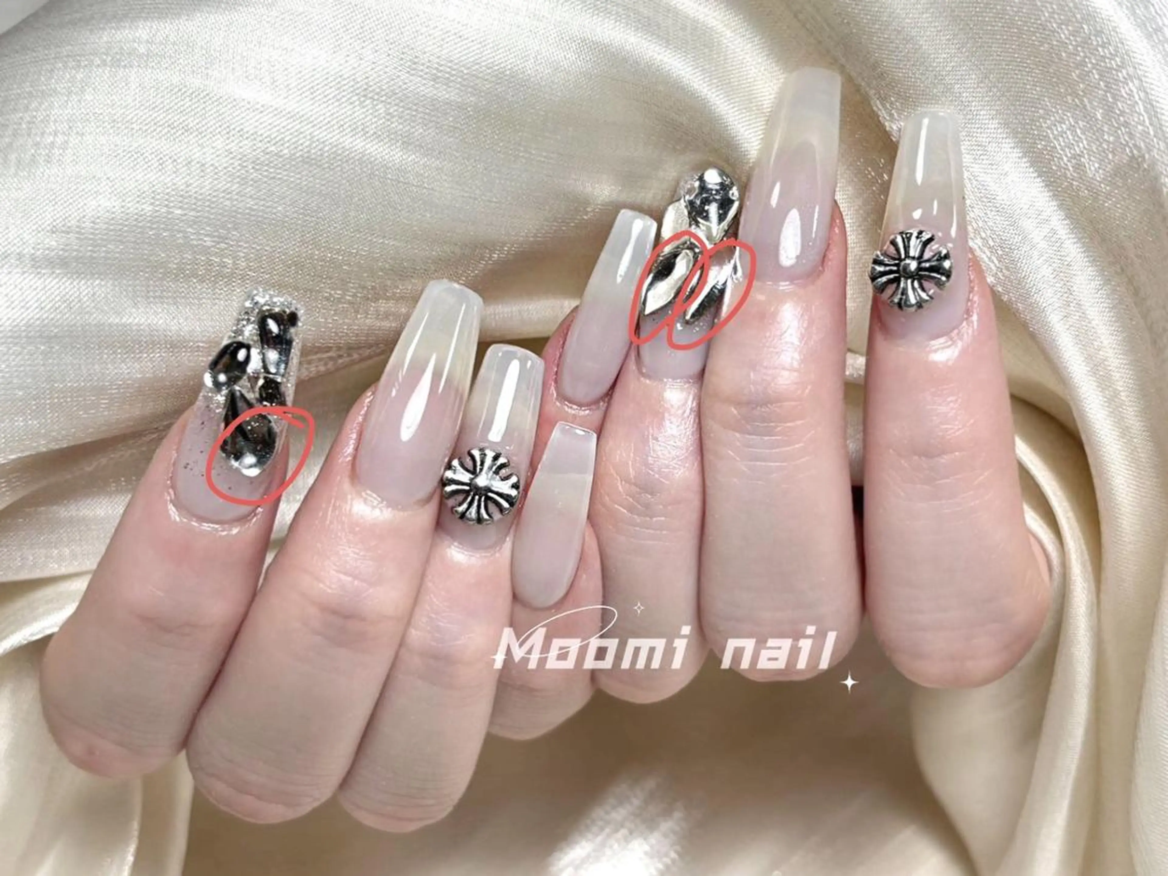 ネイル moomi nail スカルプ専門のネイルデザイン