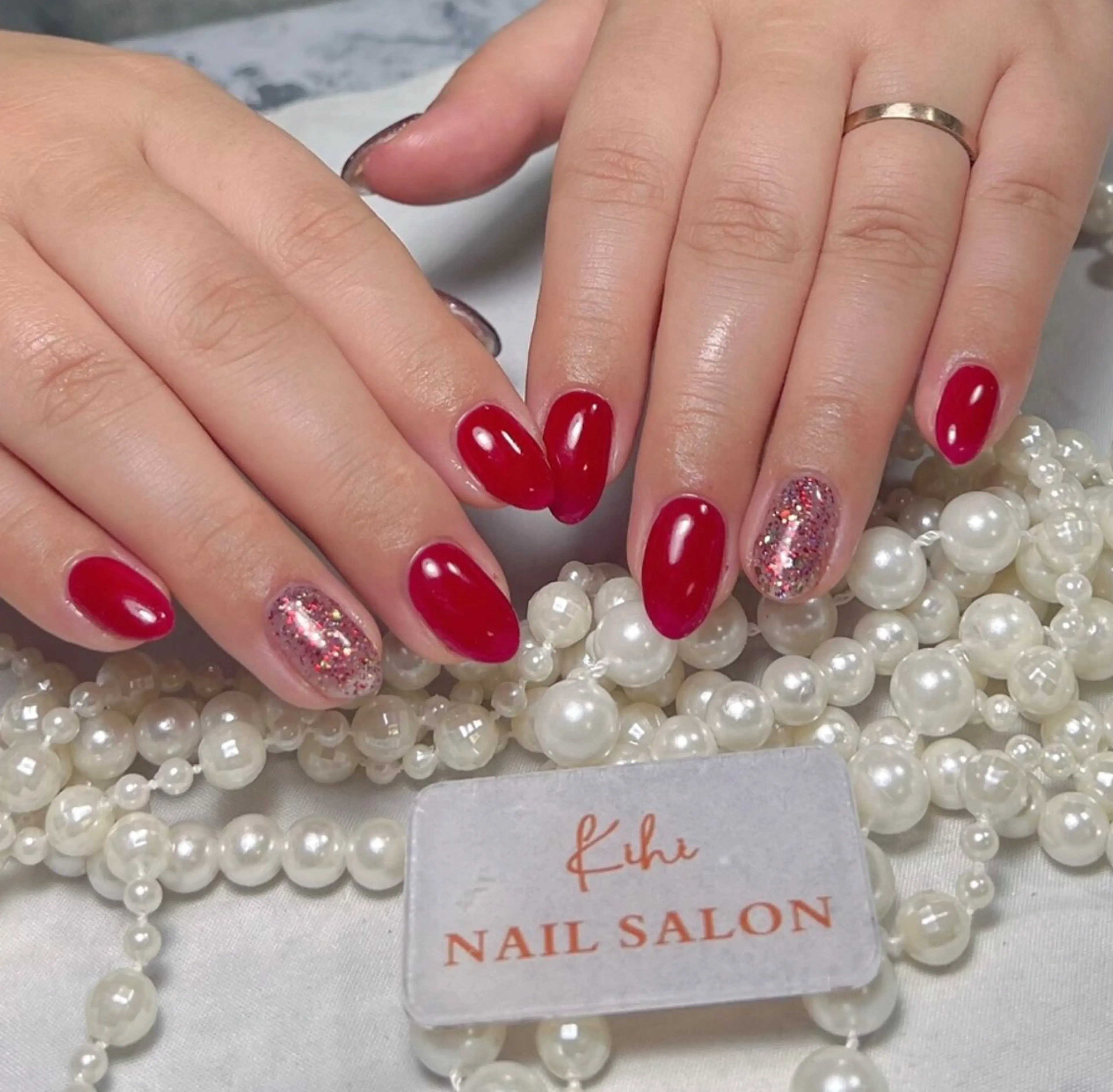 ネイル アートネイル フレンチネイル ジェルネイル グラデーション 韓国ネイル 村中 ハナのネイルデザイン