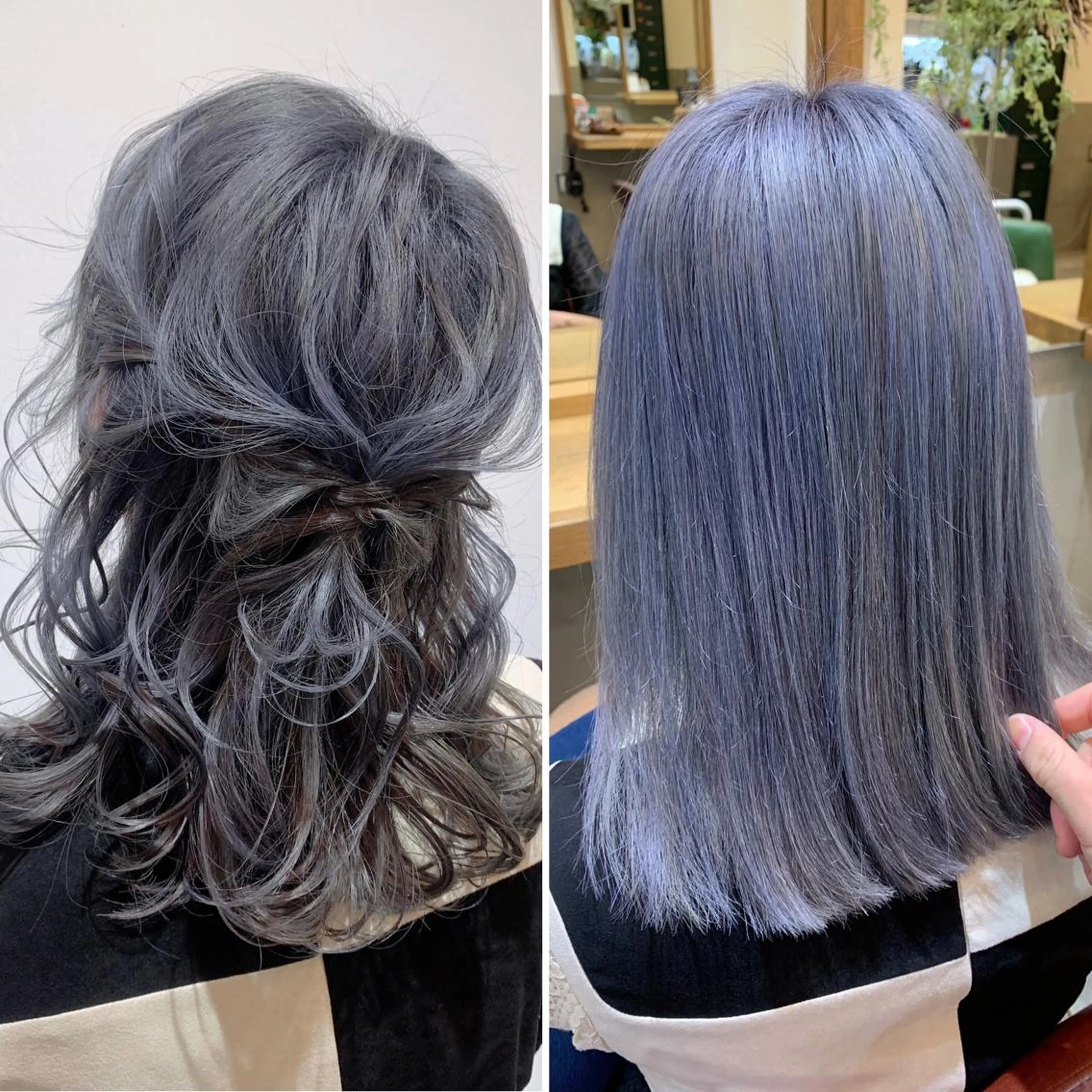 セミロング ヘアアレンジ ✂️RIKUKI🎨 【駒込美容師🎀】のヘアスタイル