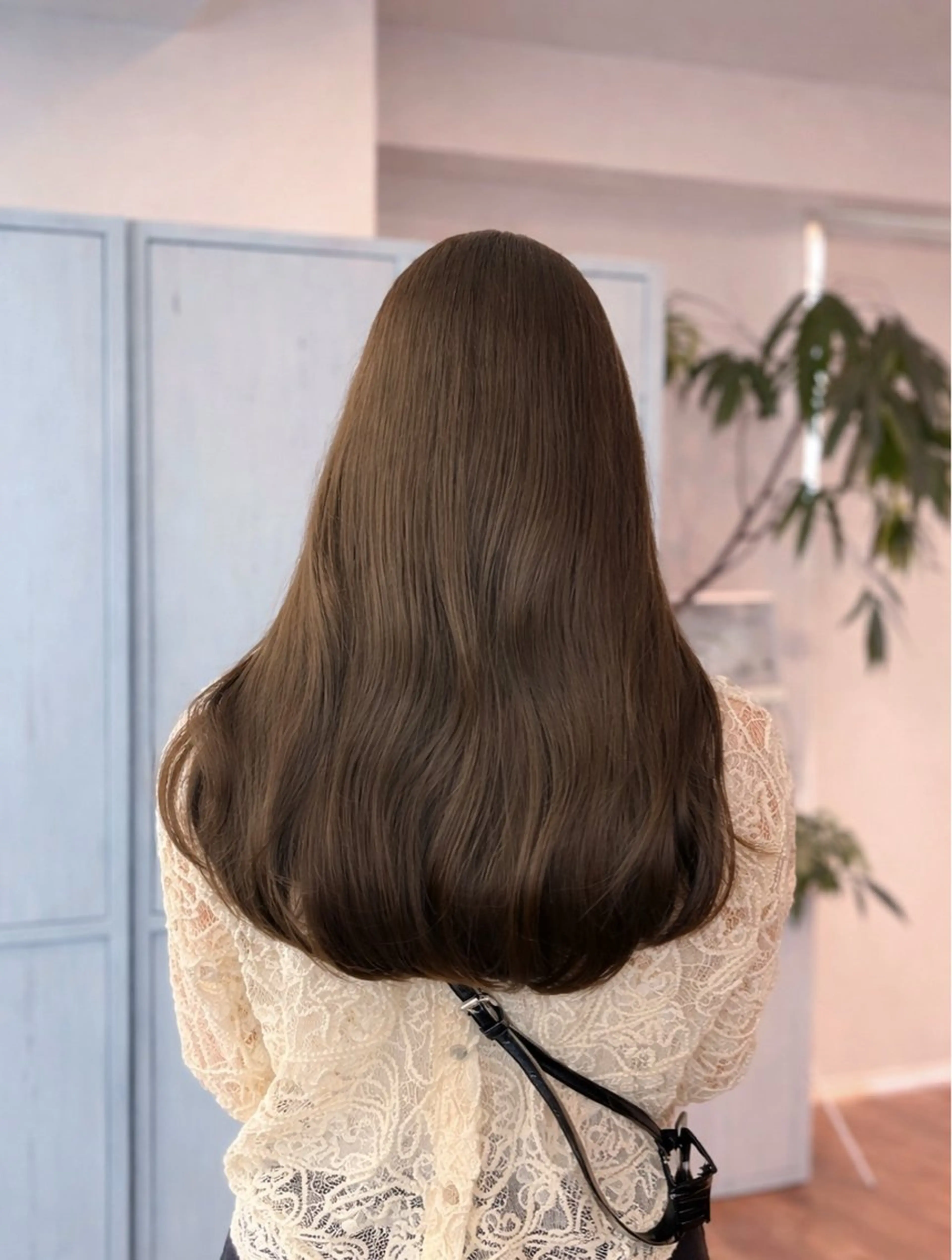 ロング カラー カット ヘアカラー yuzua/透明感/ レイヤー/大人可愛いのヘアスタイル