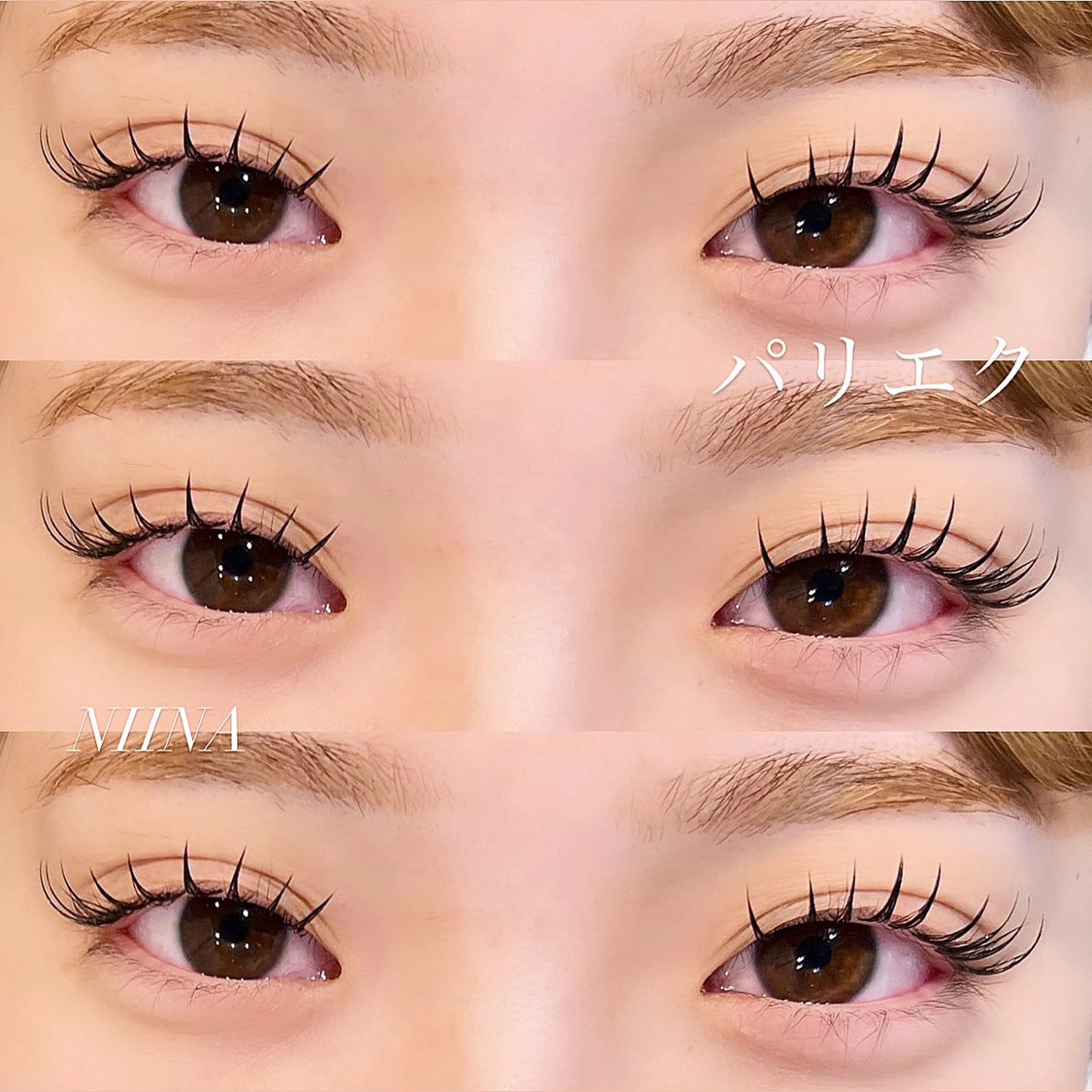 マツエク・マツパ マツパ eye lash salon Sarry所属・NIINA ☪️のマツエク・マツパデザイン