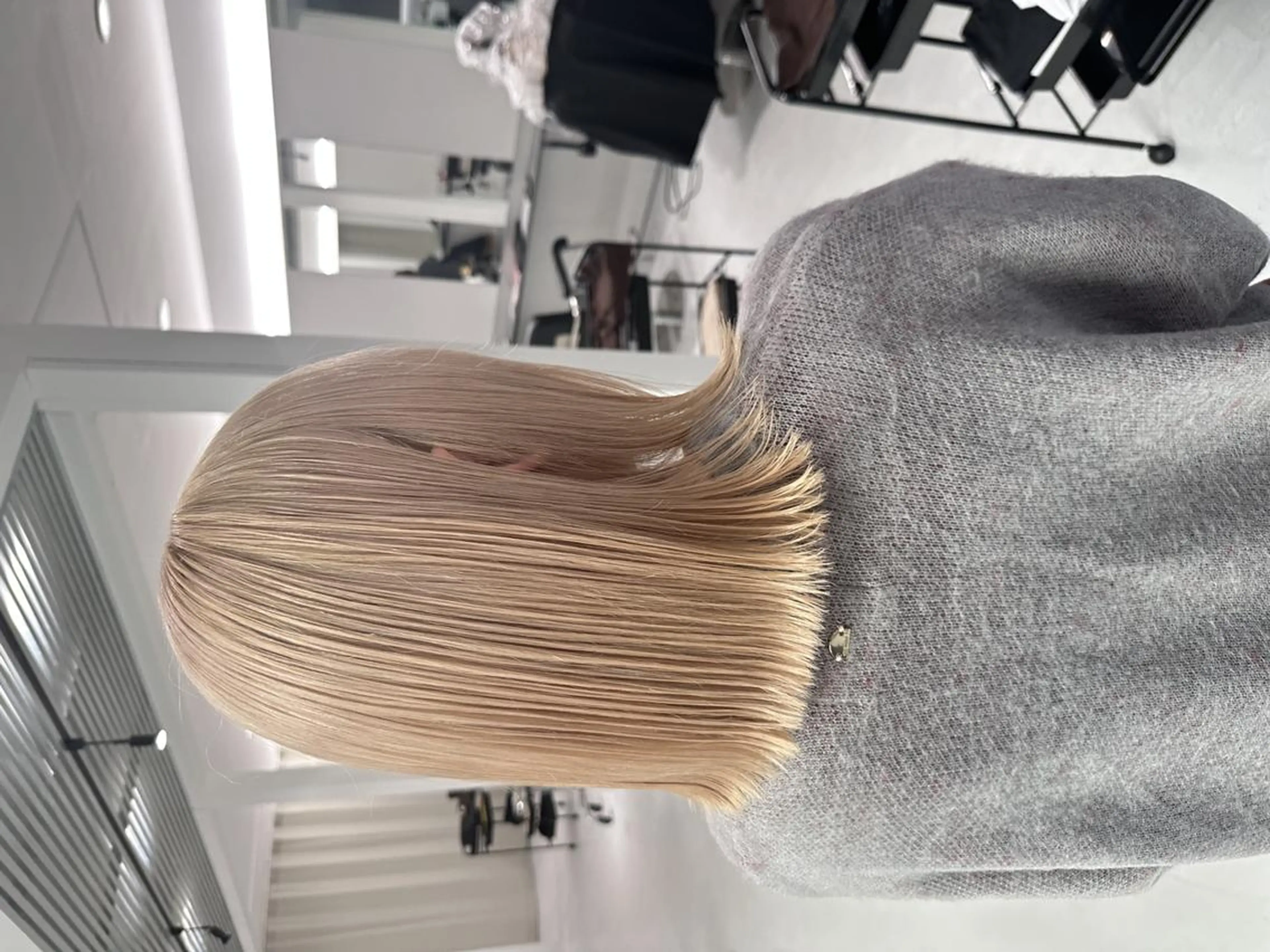 ロング ヘアカラー トリートメント ベージュカラー/ 新潟/万代/なお🎀のヘアスタイル