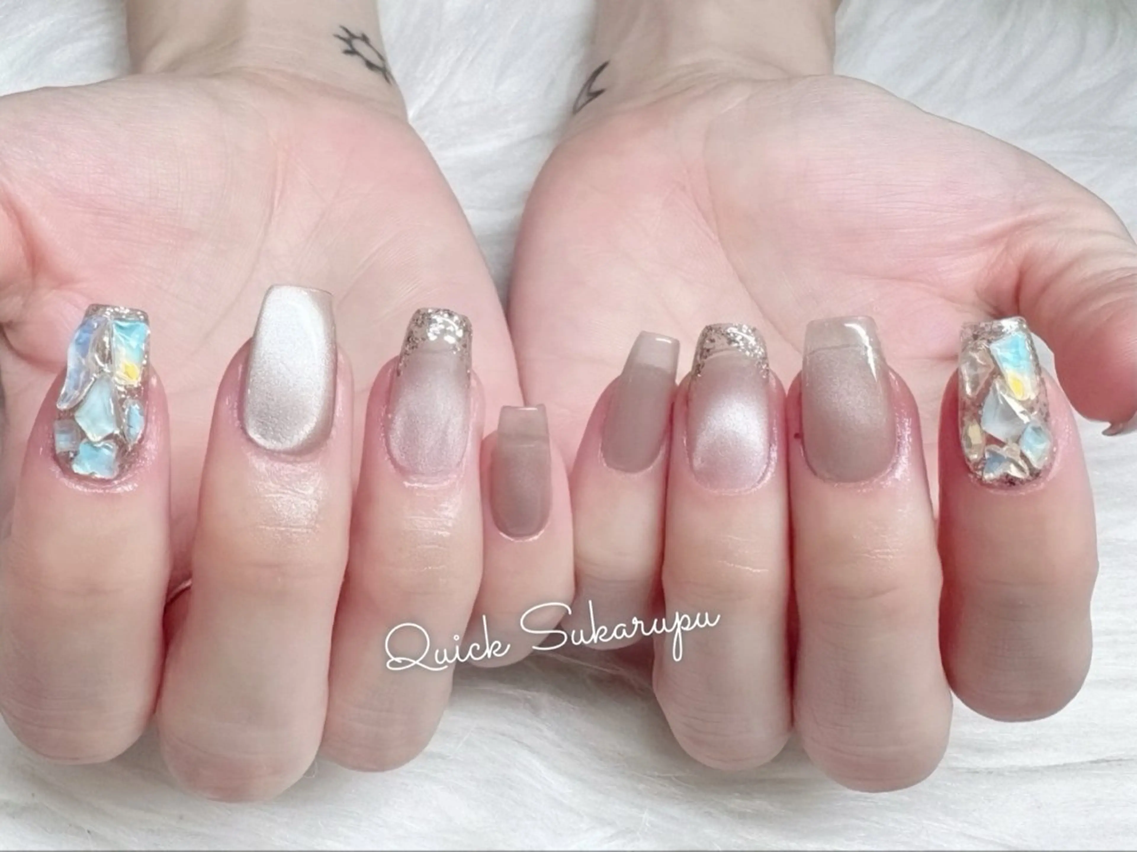 ネイル ハンドネイル Quick Sukarupu 高田馬場店所属・Quick Sukarupuのネイルデザイン