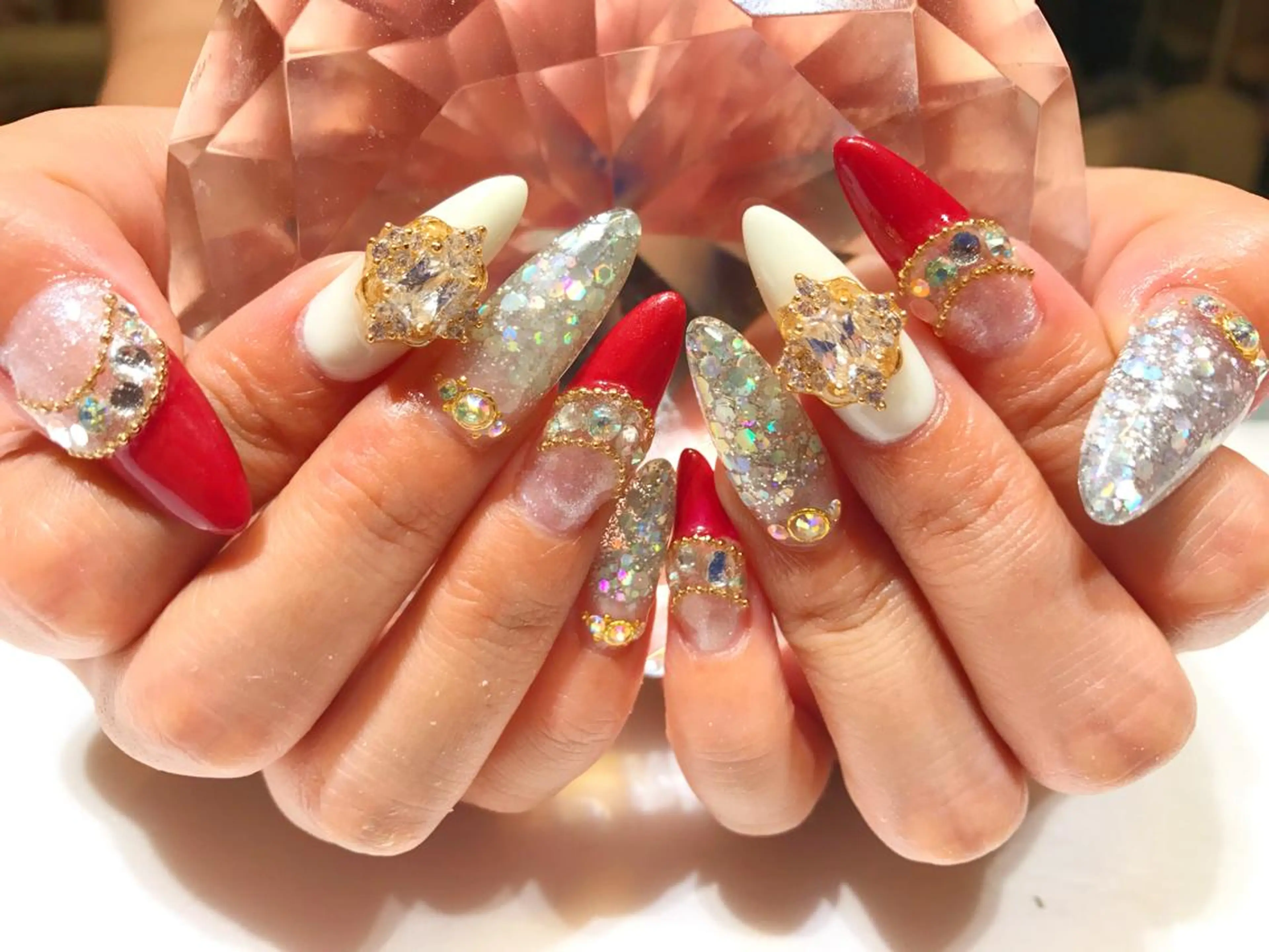 ネイル スカルプネイル ネイルチップ YUN 💅のネイルデザイン