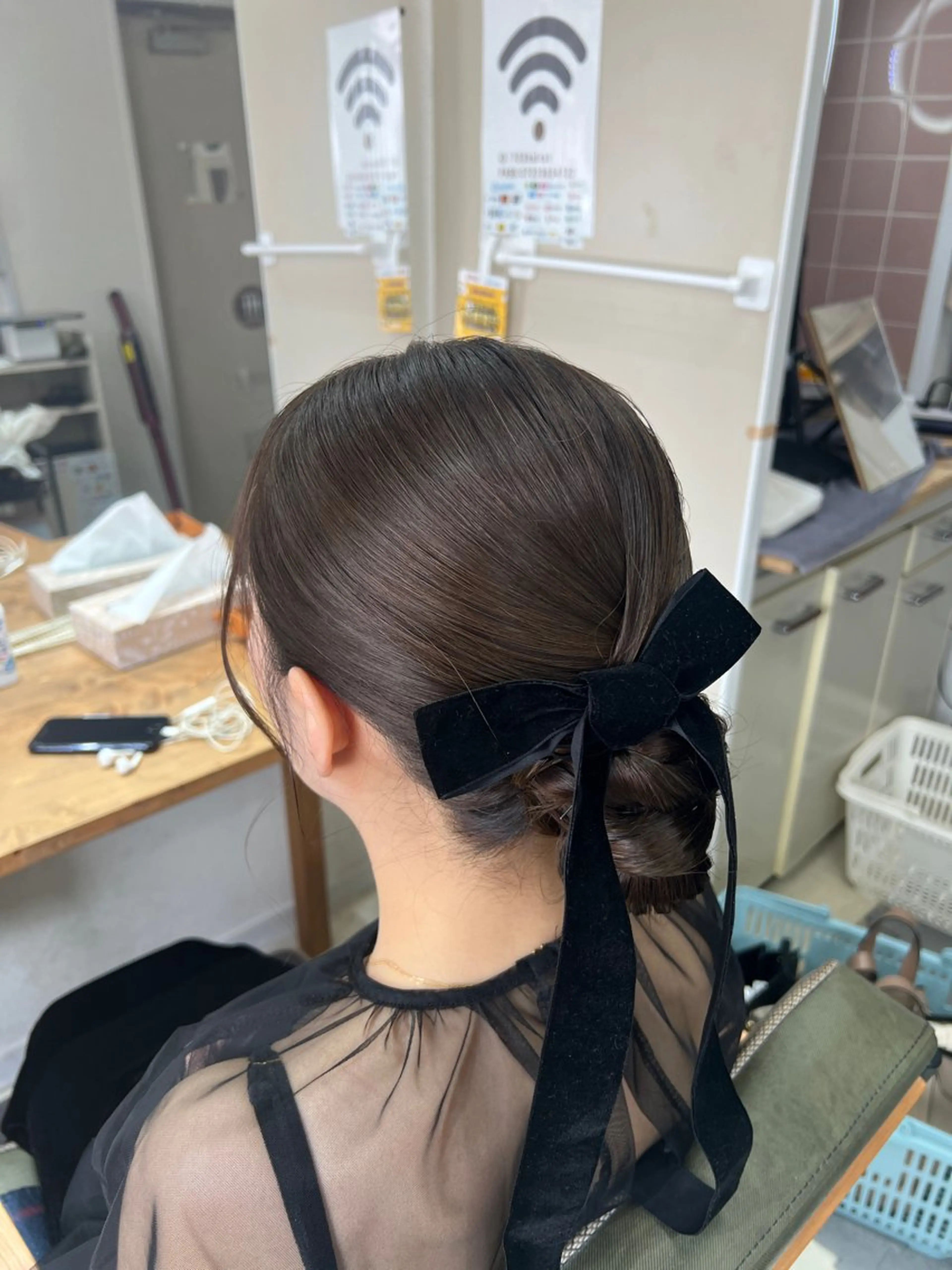 セミロング ヘアアレンジ 山室 敬義のヘアスタイル