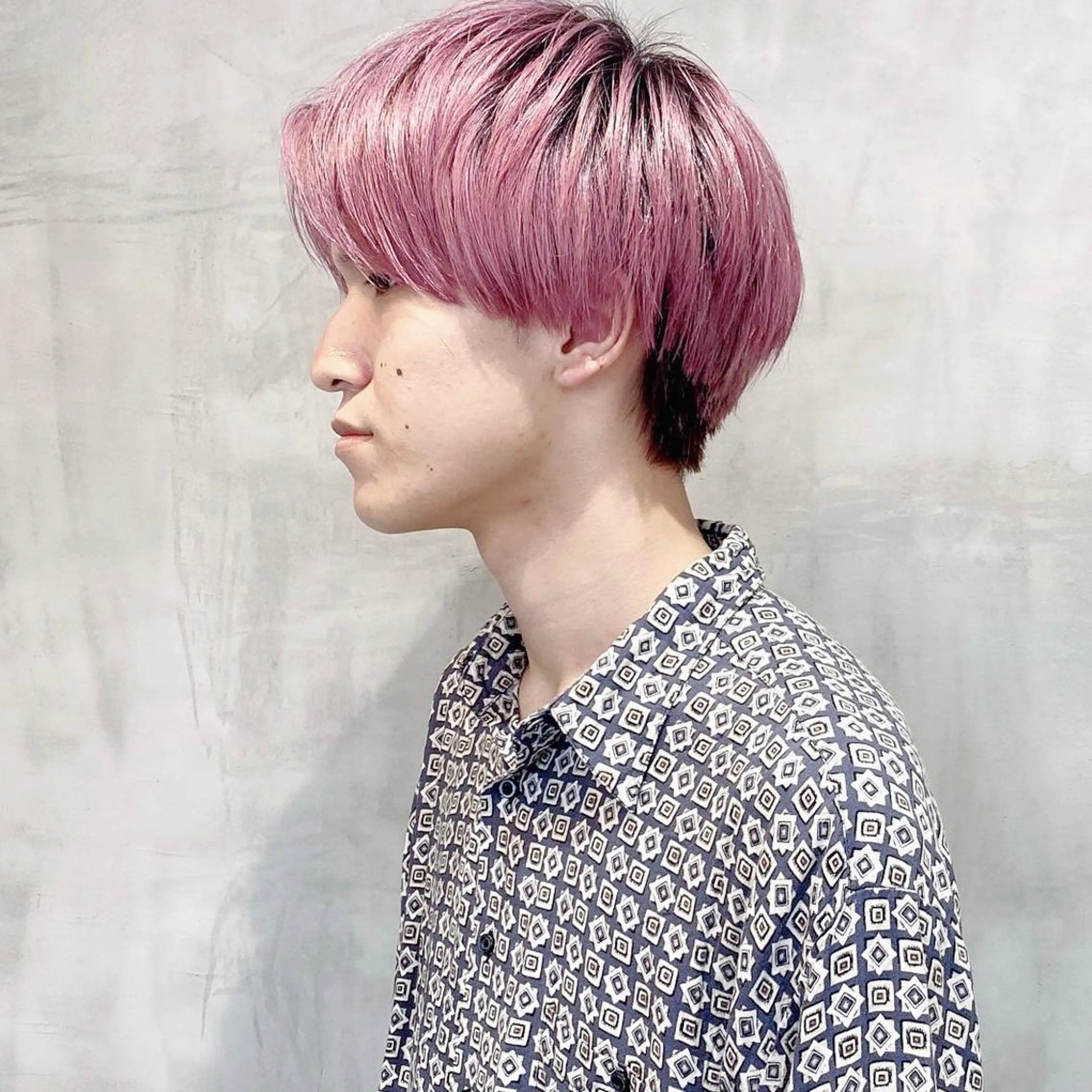 ショート カラー メンズ カット ヘアカラー ill副店長 立和田純也のヘアスタイル