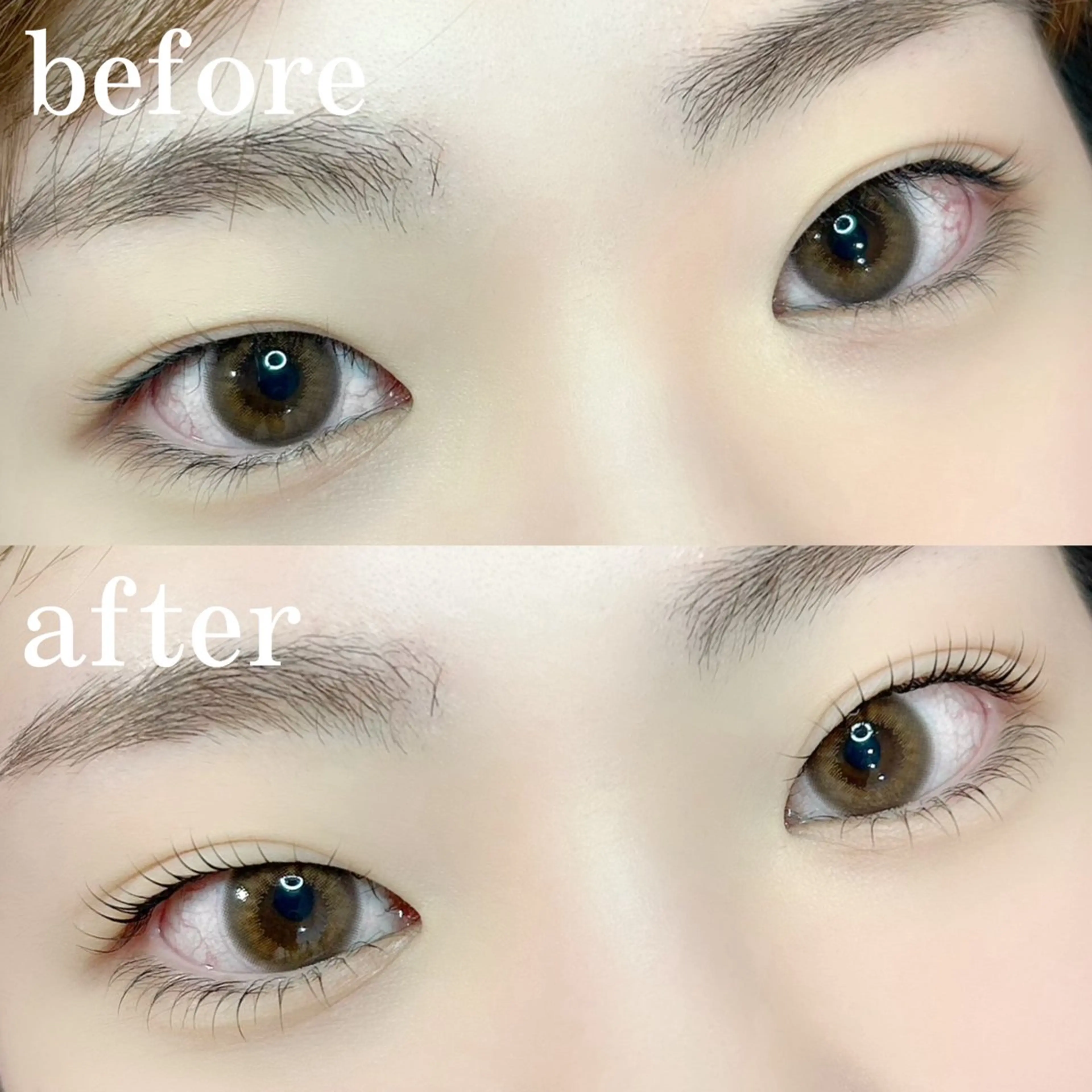 マツエク・マツパ バインドロック フラットラッシュ ナチュラル パリジェンヌラッシュリフト まつげパーマ Marine eyeの眉毛・アイブロウイメージ