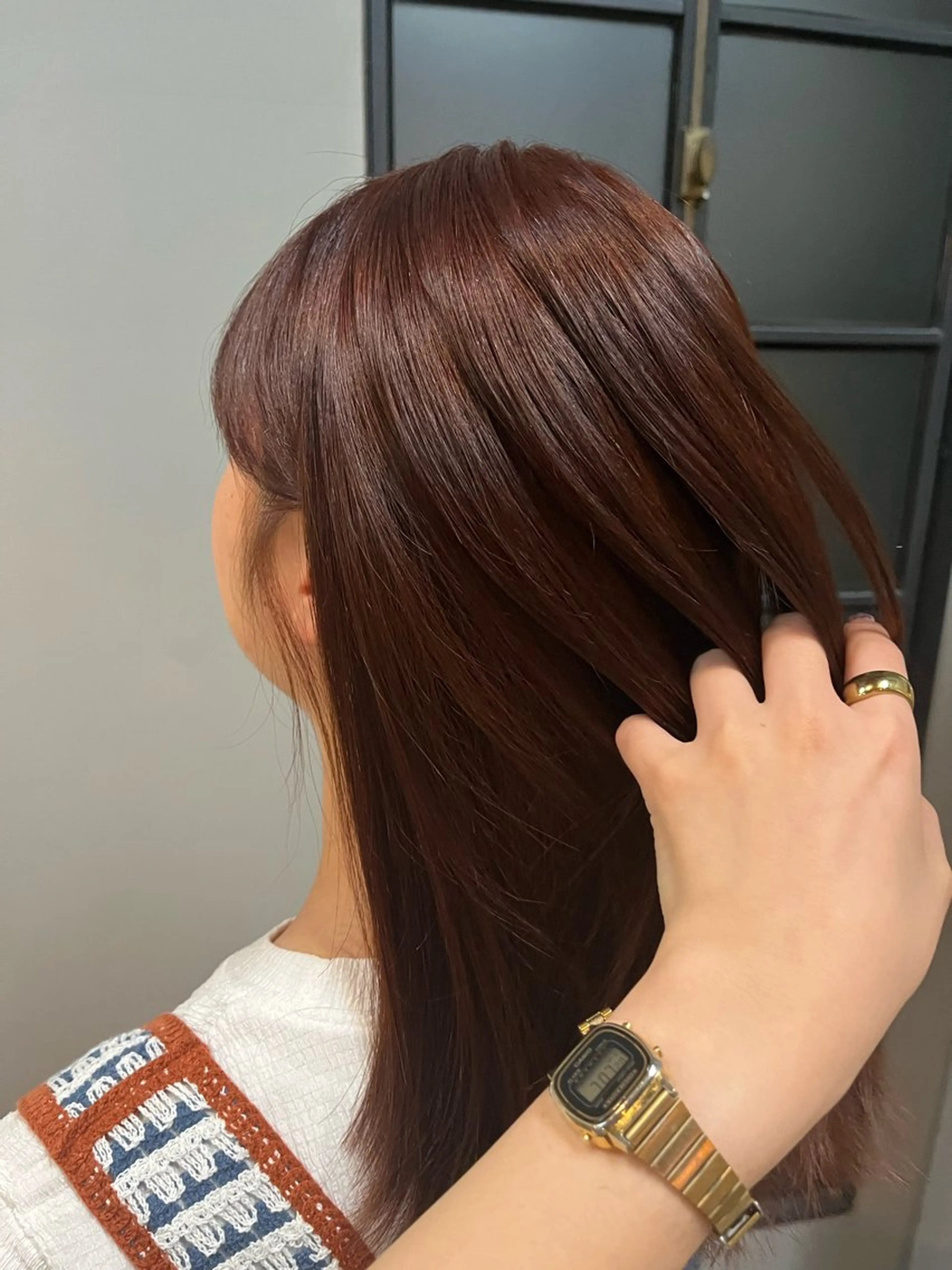 ミディアム カラー room3小出 奈央子のヘアスタイル