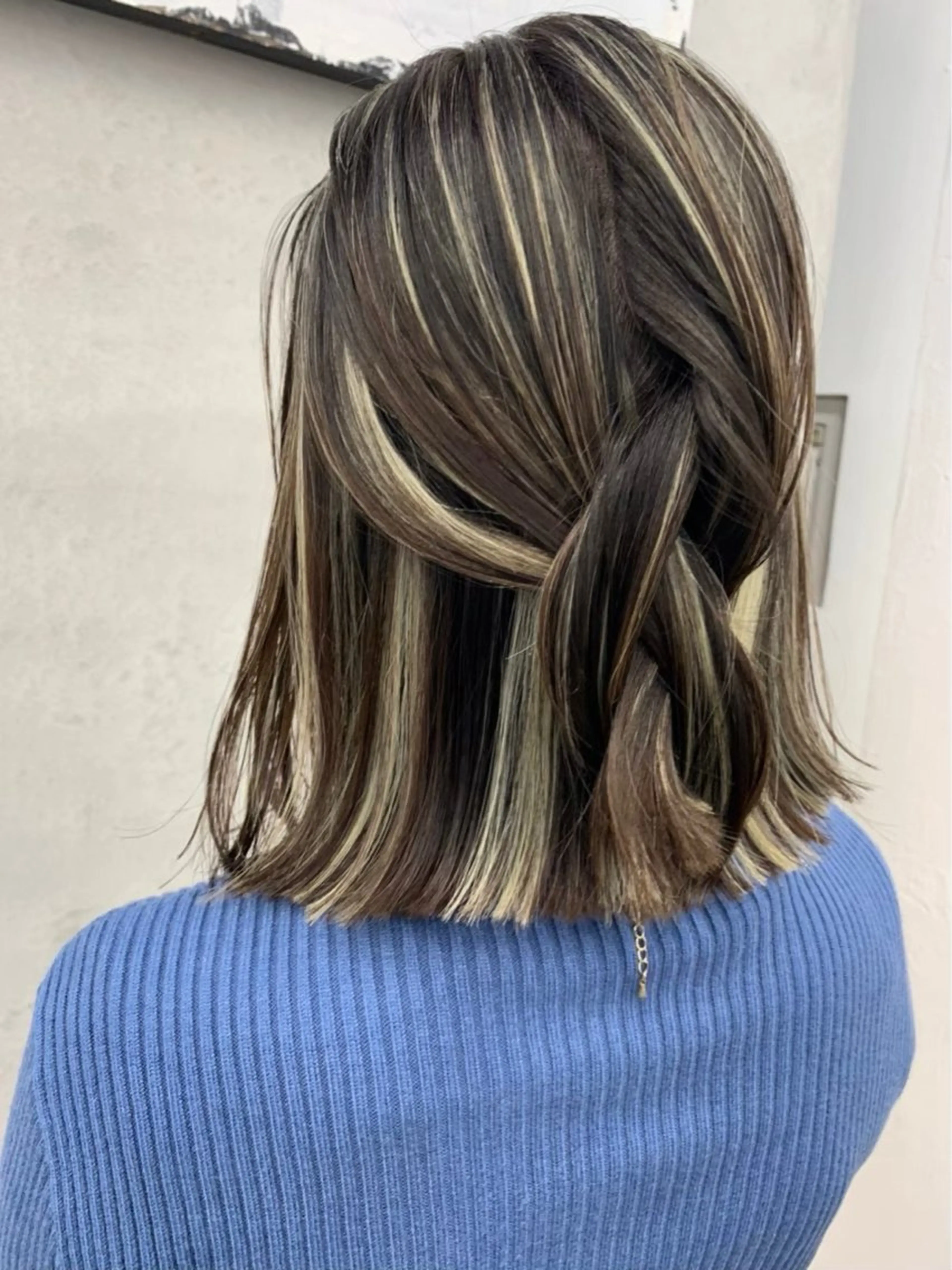 【2/4限定10:00限定!】ハイライト(全体カラー込み)+トリートメントの写真