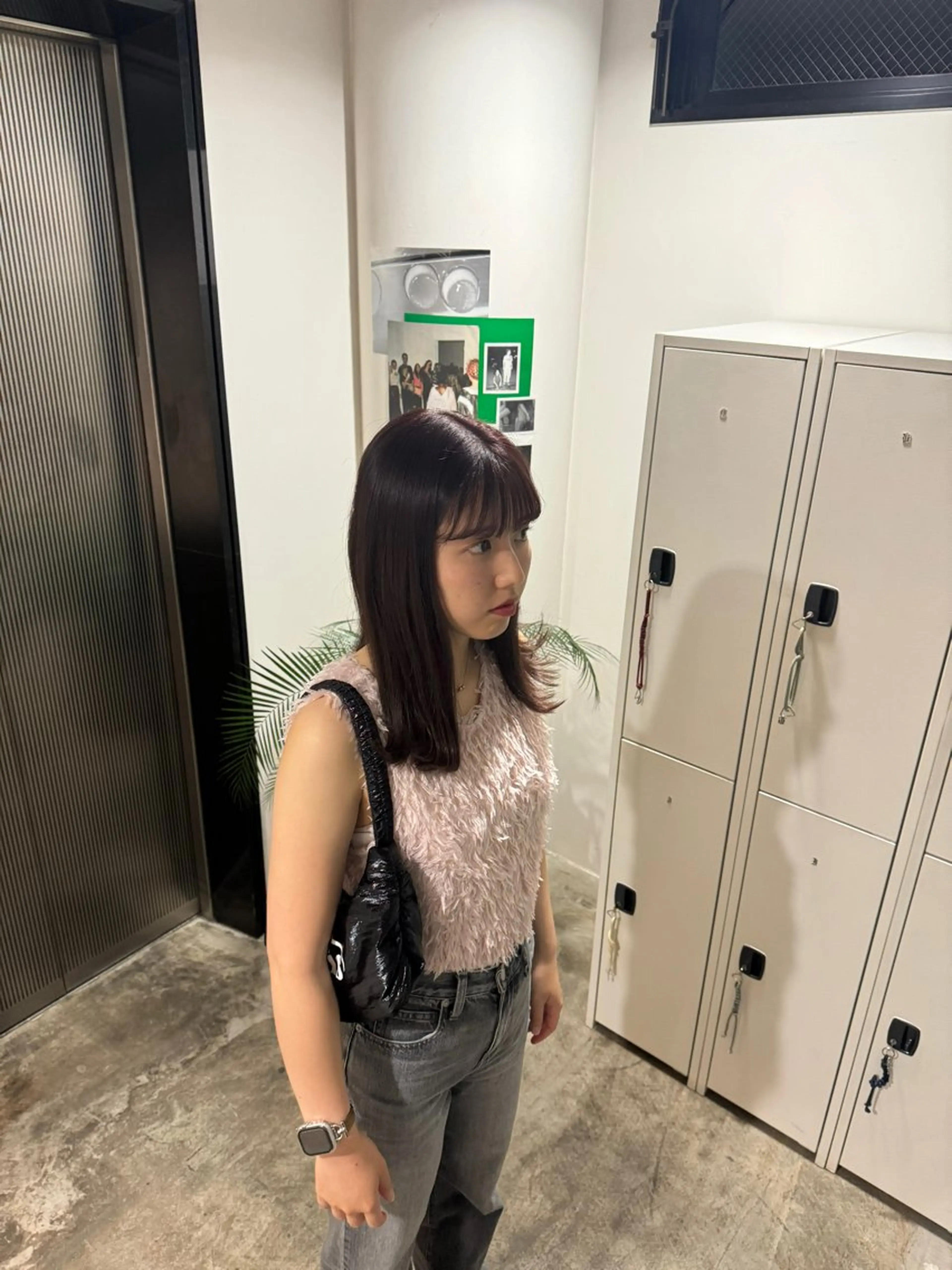 セミロング ヘアカラー ボブカット/モデル 募集/sayakaのヘアスタイル