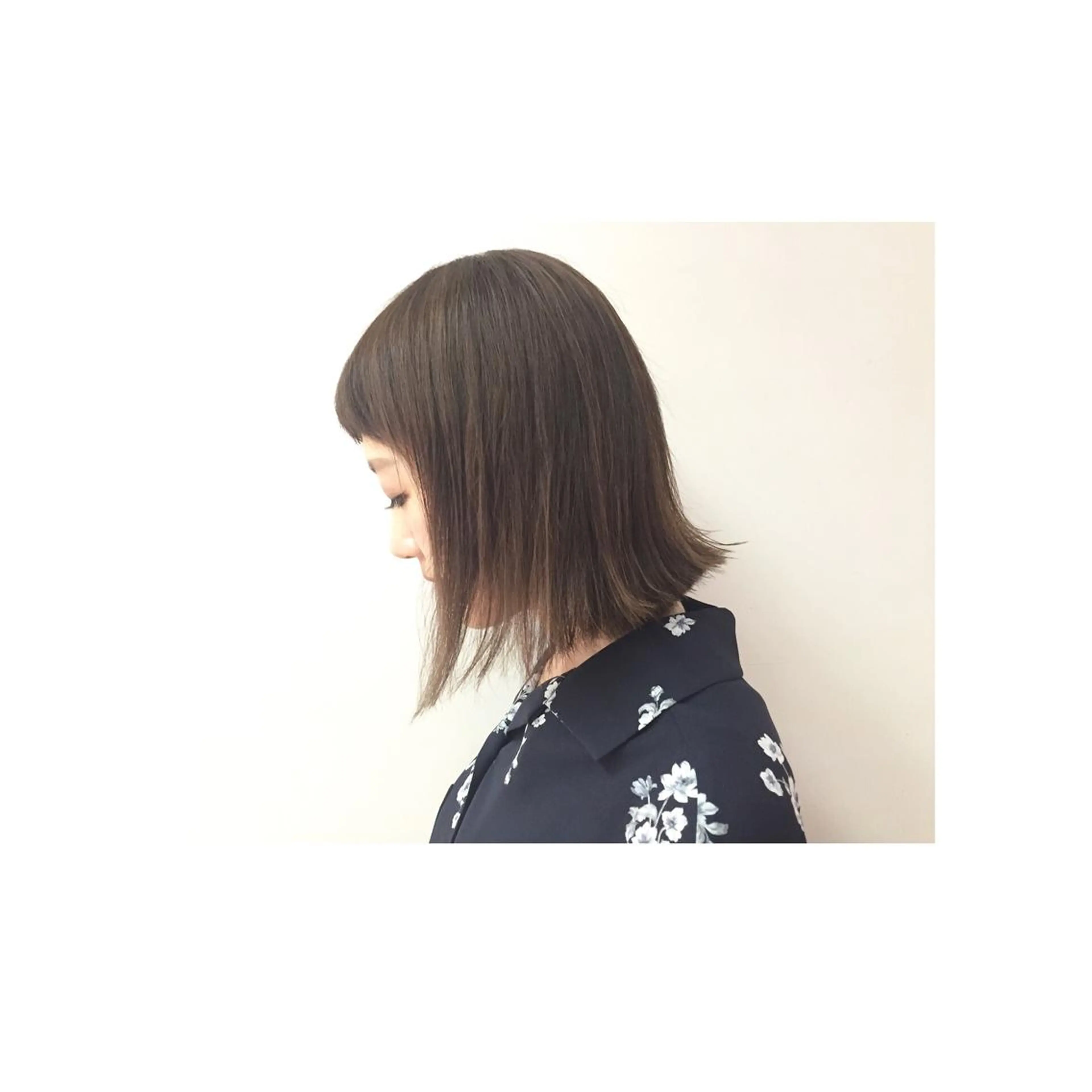ショート カラー アッシュ アッシュブラウン ブラウンカラー カット ヘアカラー ✂️小顔カット✂️ 山本有紀のヘアスタイル