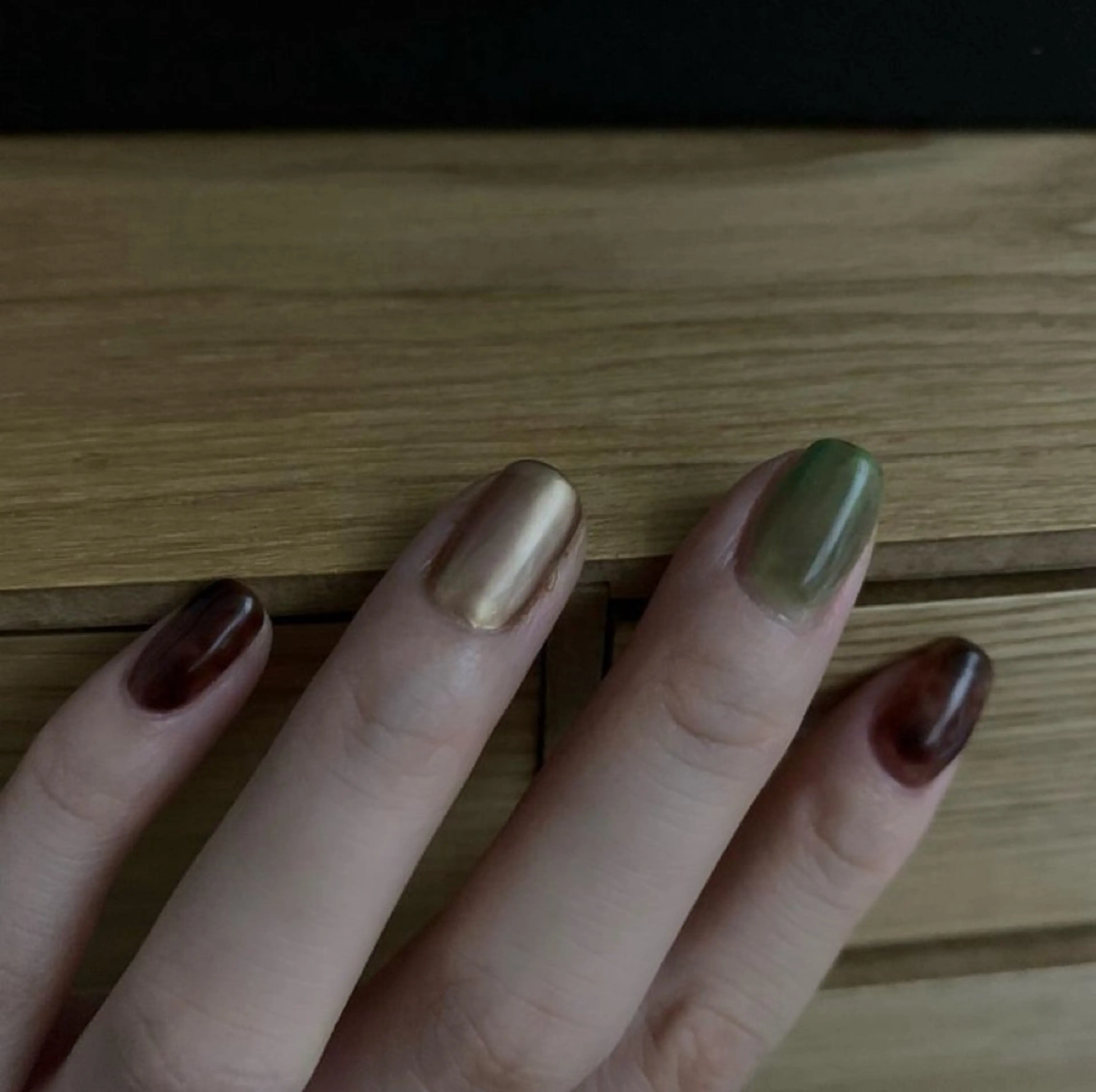 ネイル ハンドネイル Black sheep.所属・Fujimori .のネイルデザイン