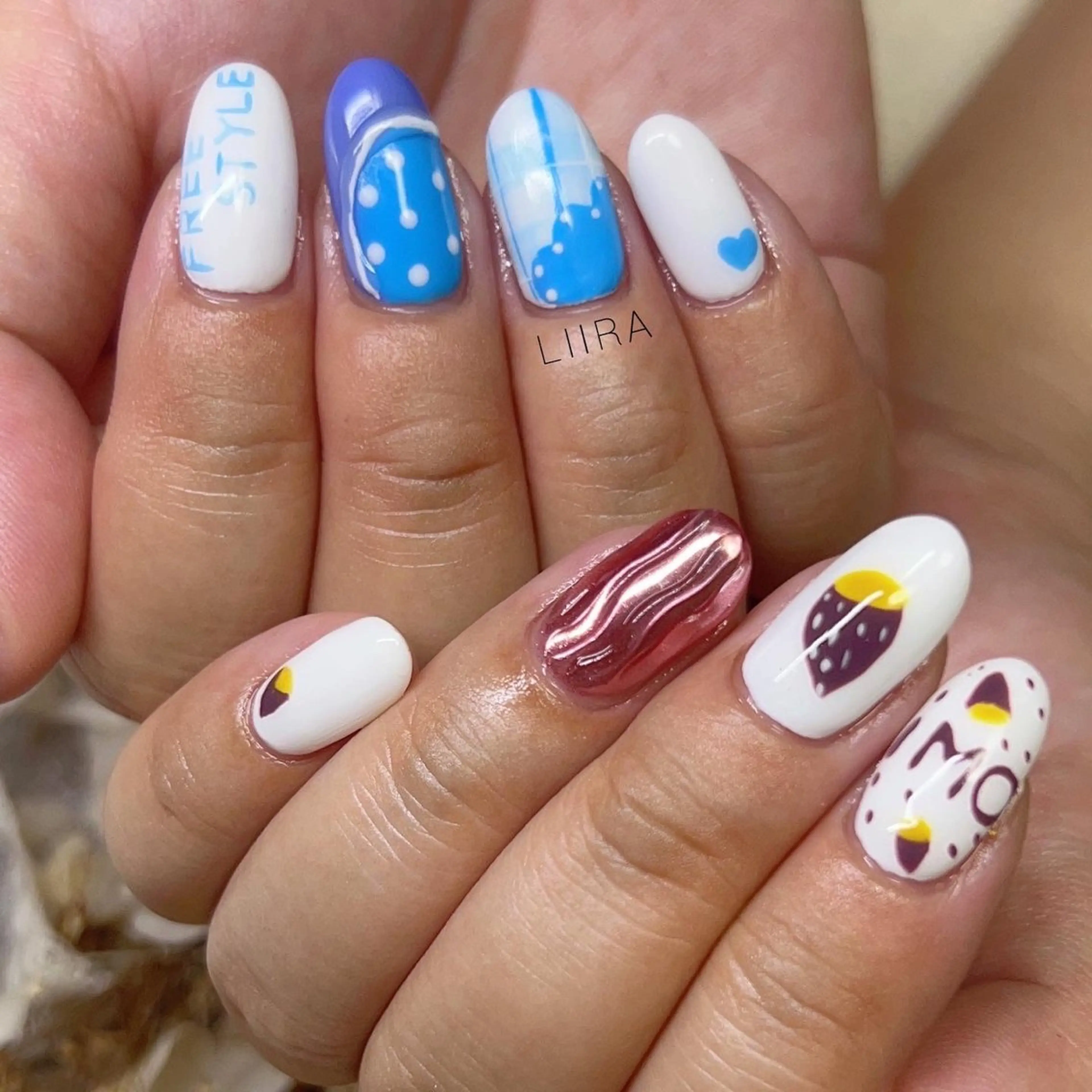 ネイル 持ち込み LIIRA(西船)/ やまださおりのネイルデザイン