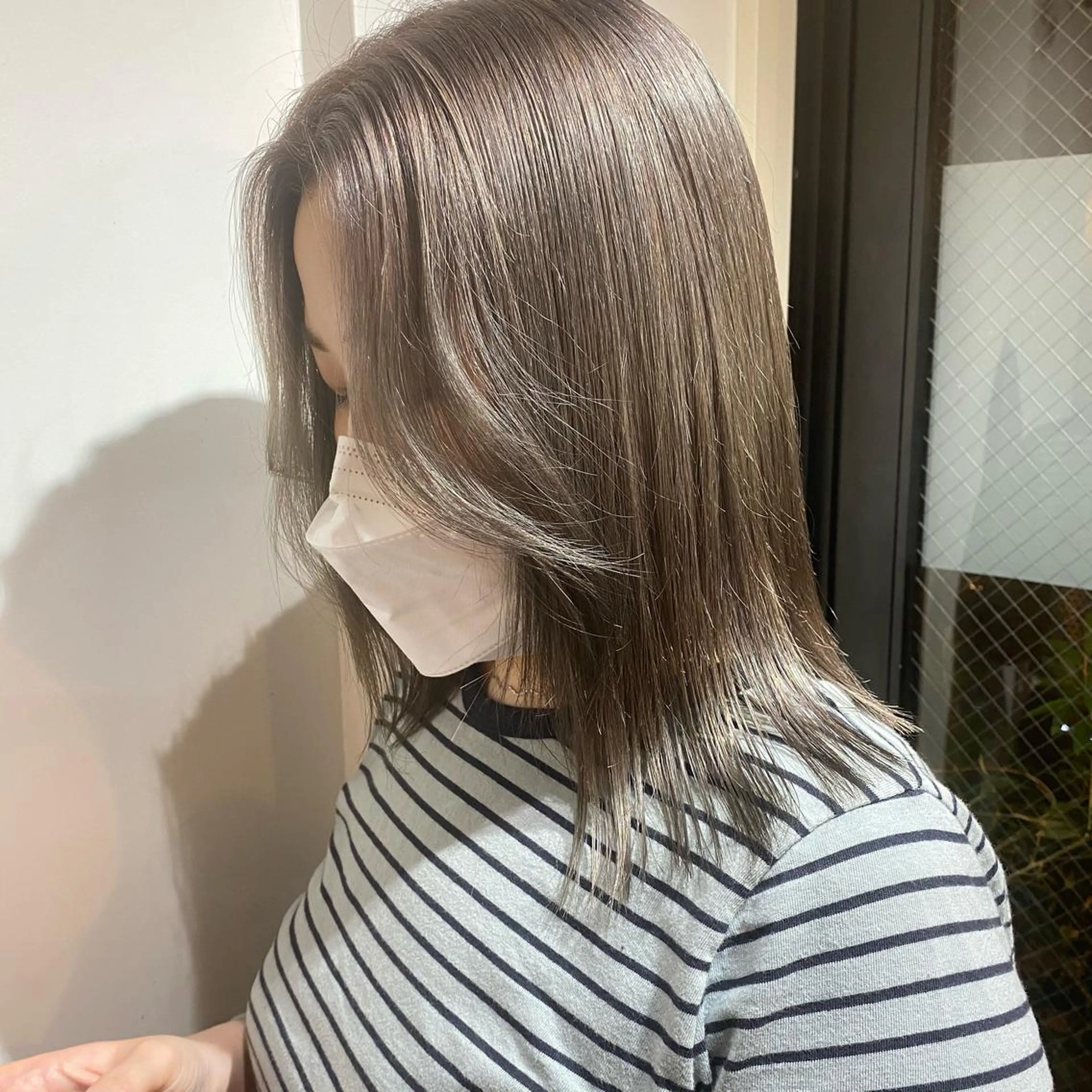 ミディアム カラー Lamana所属・透明感カラー/ 加瀬たまものヘアスタイル