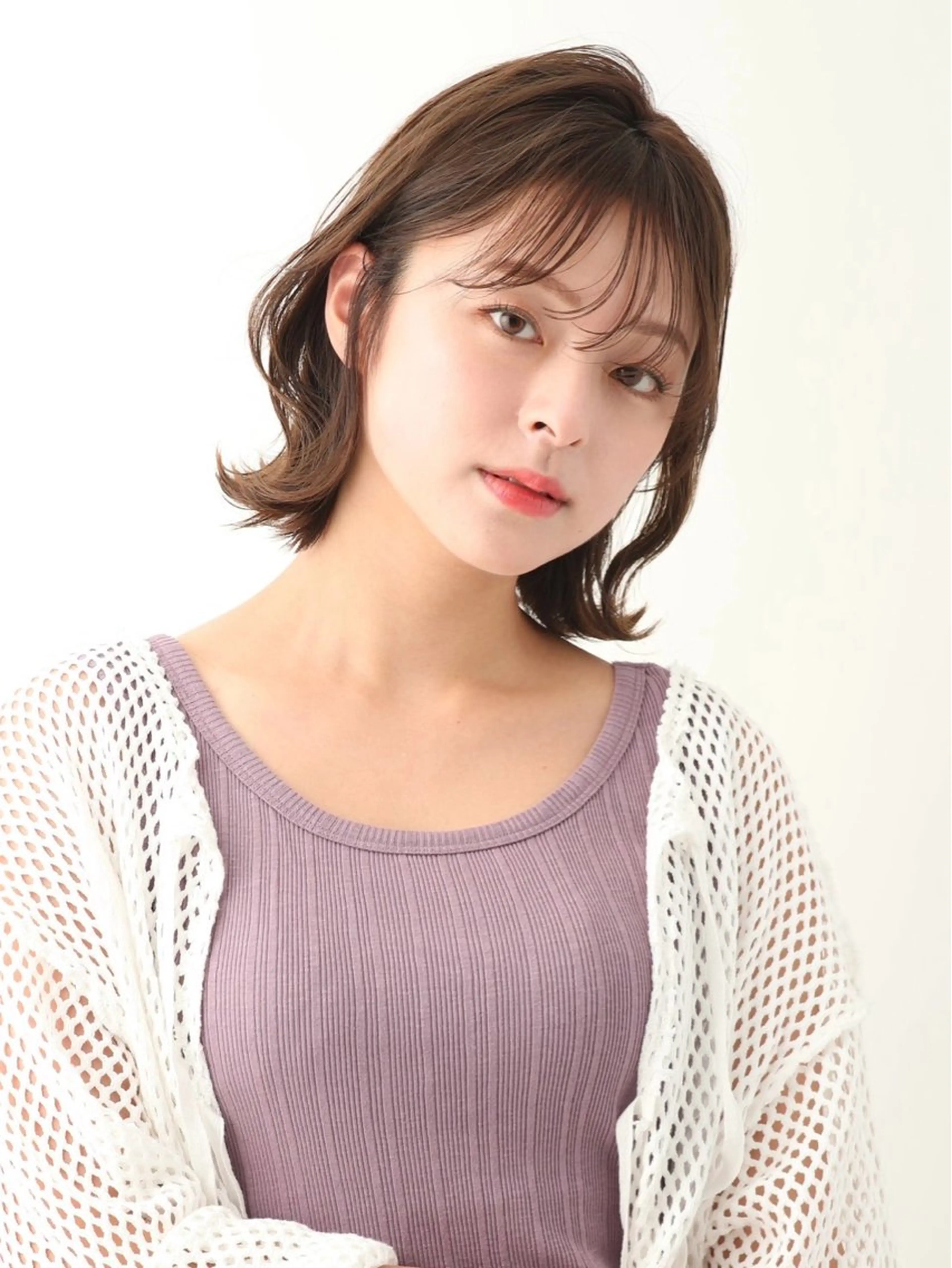 ミディアム 宮本 琴音のヘアスタイル