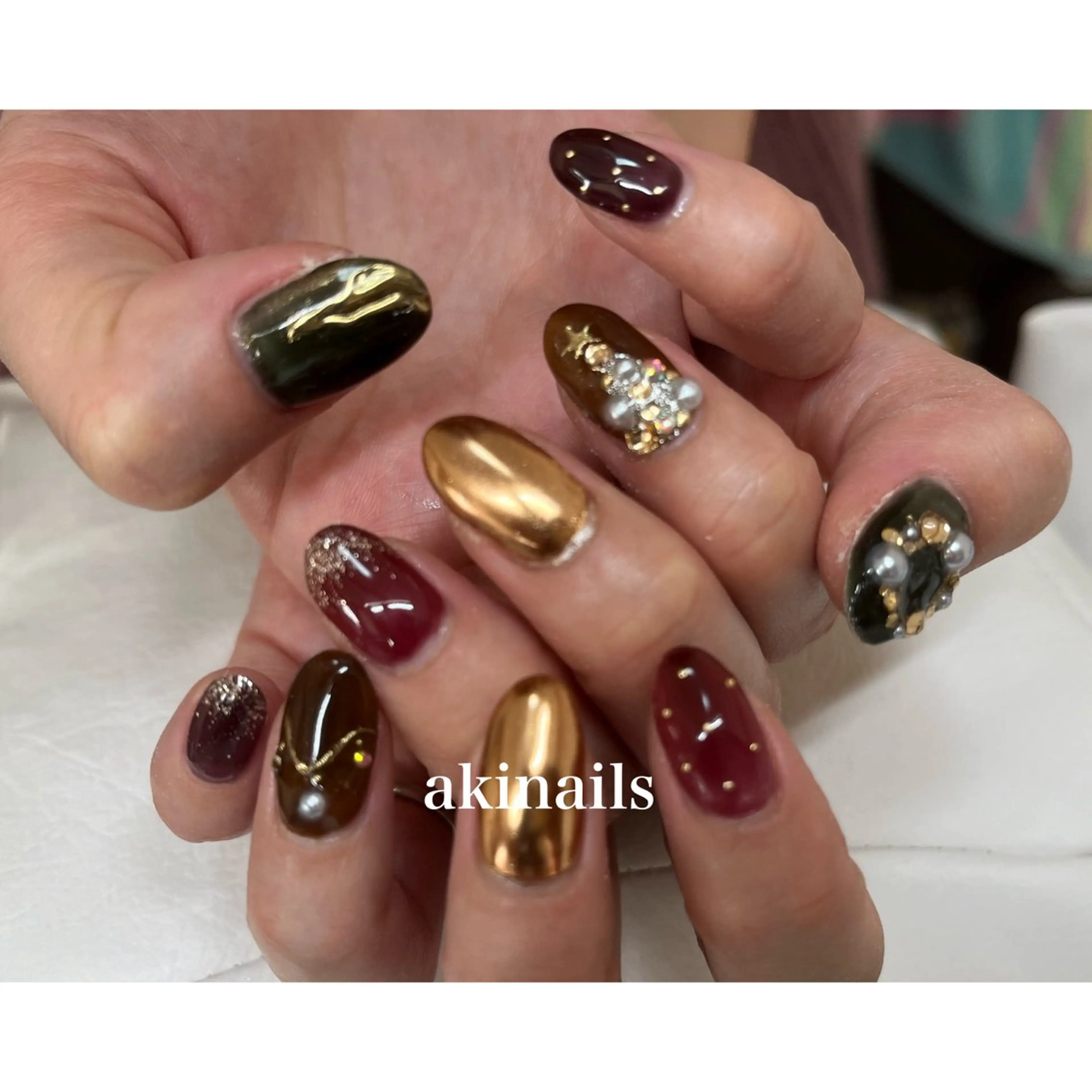ネイル aki nailsのネイルデザイン