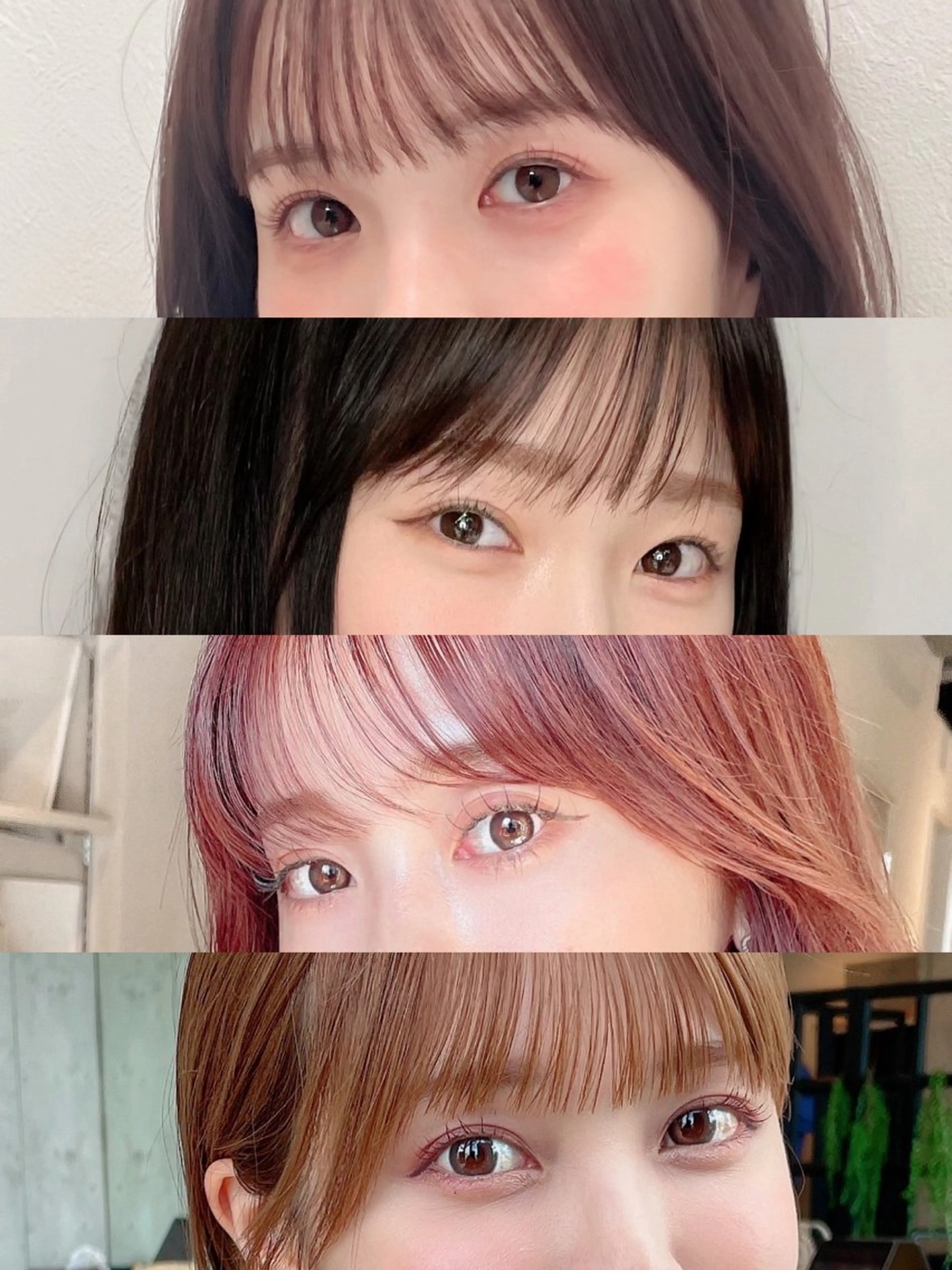 セミロング カット 似合わせ/小顔/ 韓国✨KAITOのヘアスタイル