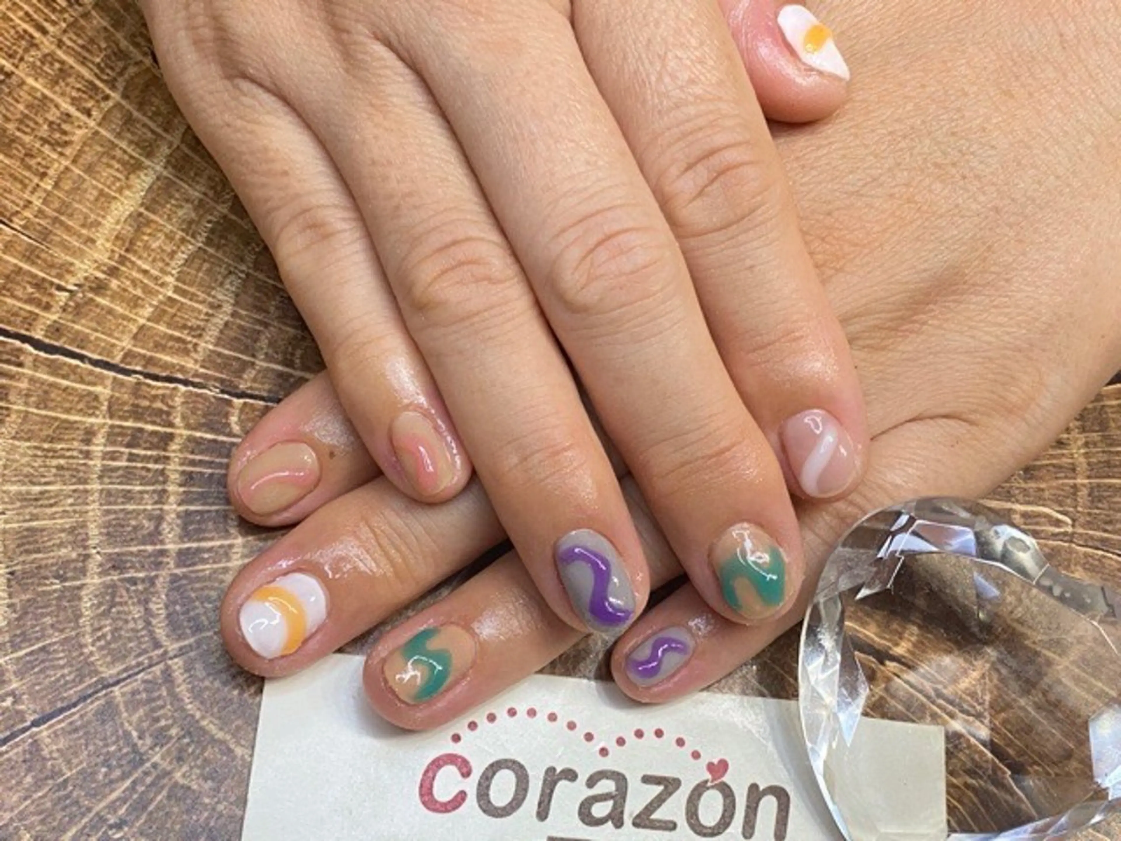 ネイル アートネイル corazon所属・ネイリスト aicoのネイルデザイン