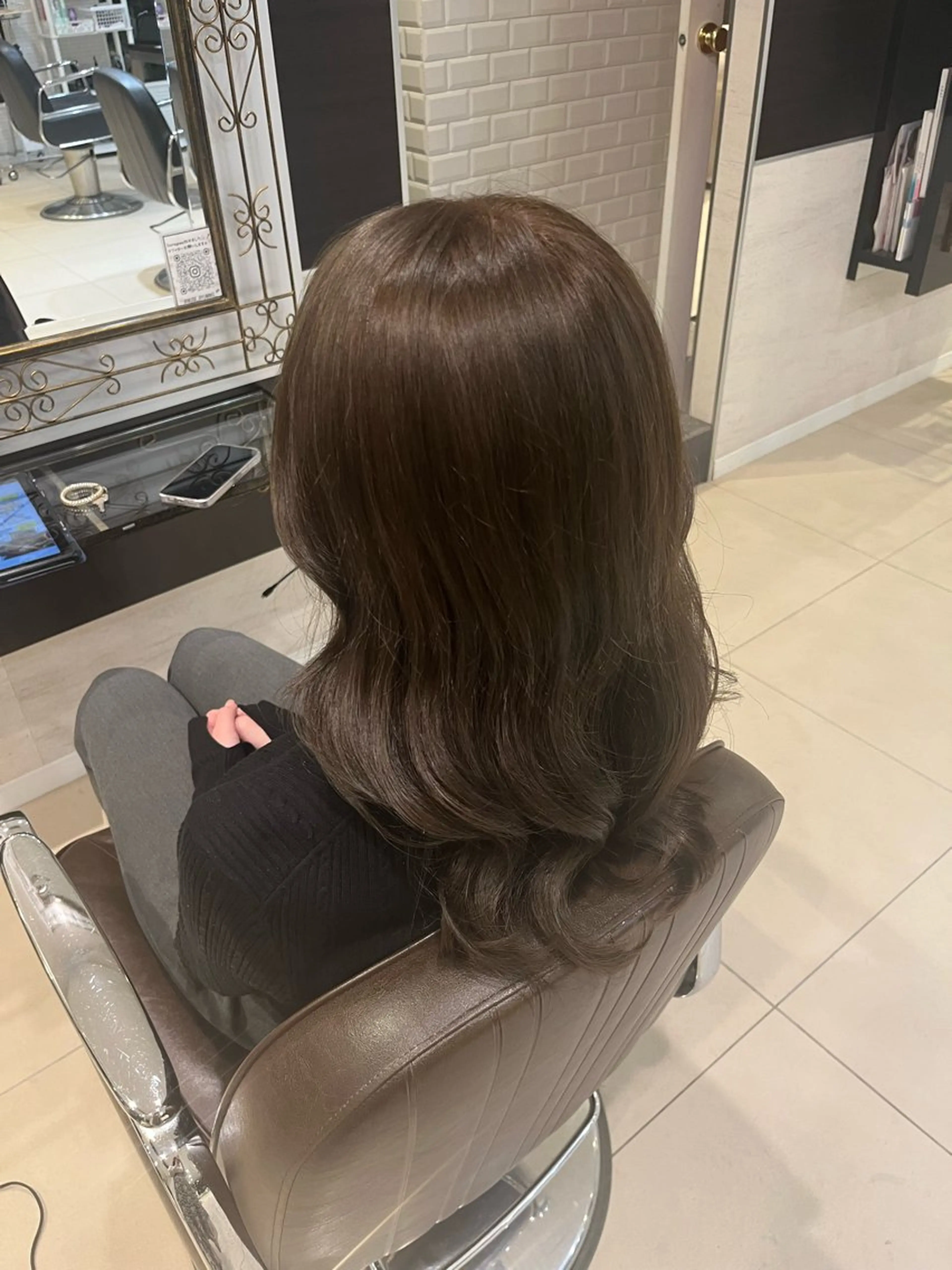 カラー ベージュカラー オリーブベージュ MUSE✂️ juriのヘアスタイル