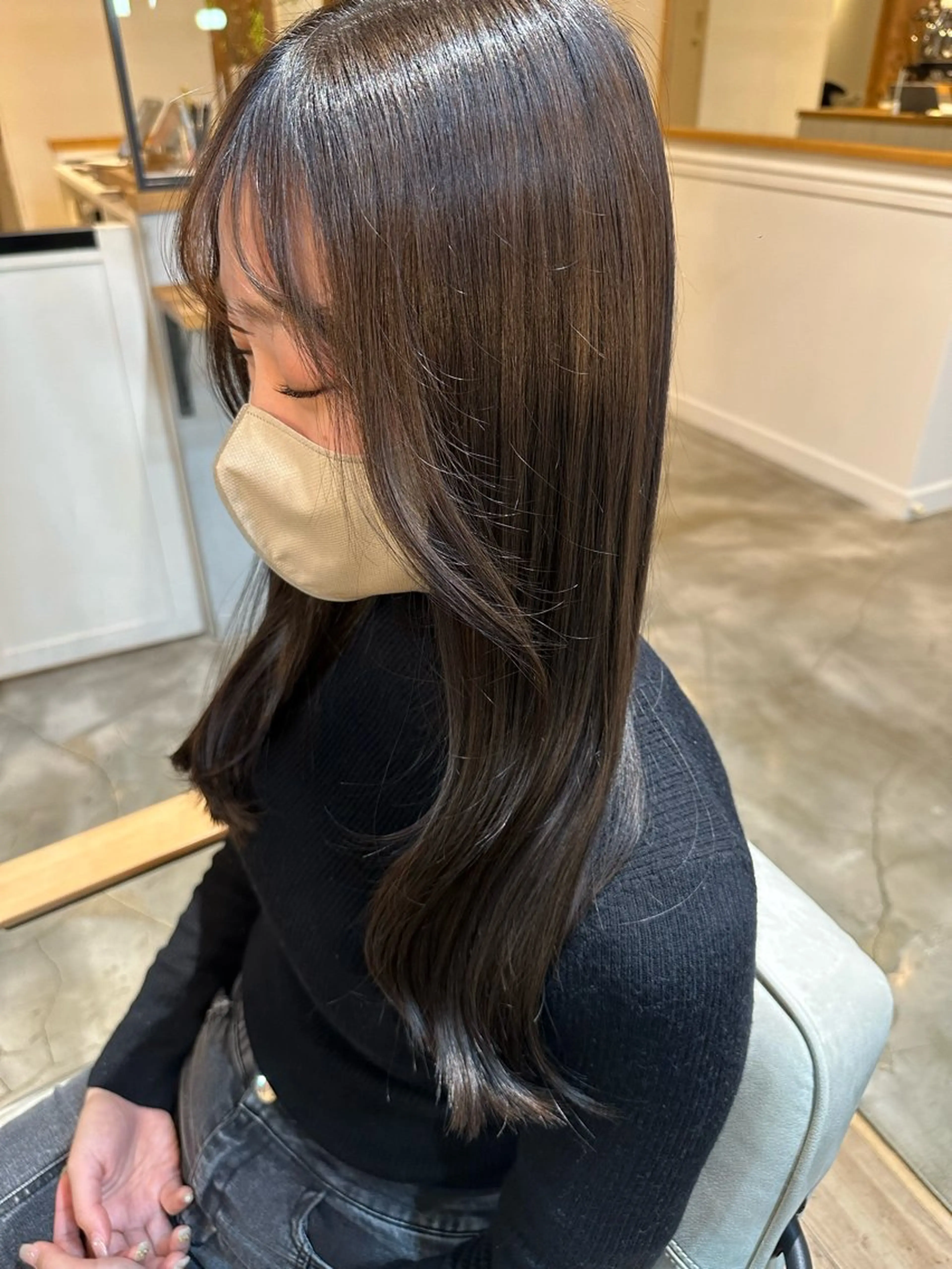 ロング カラー reefur所属・reefur マリナのヘアスタイル