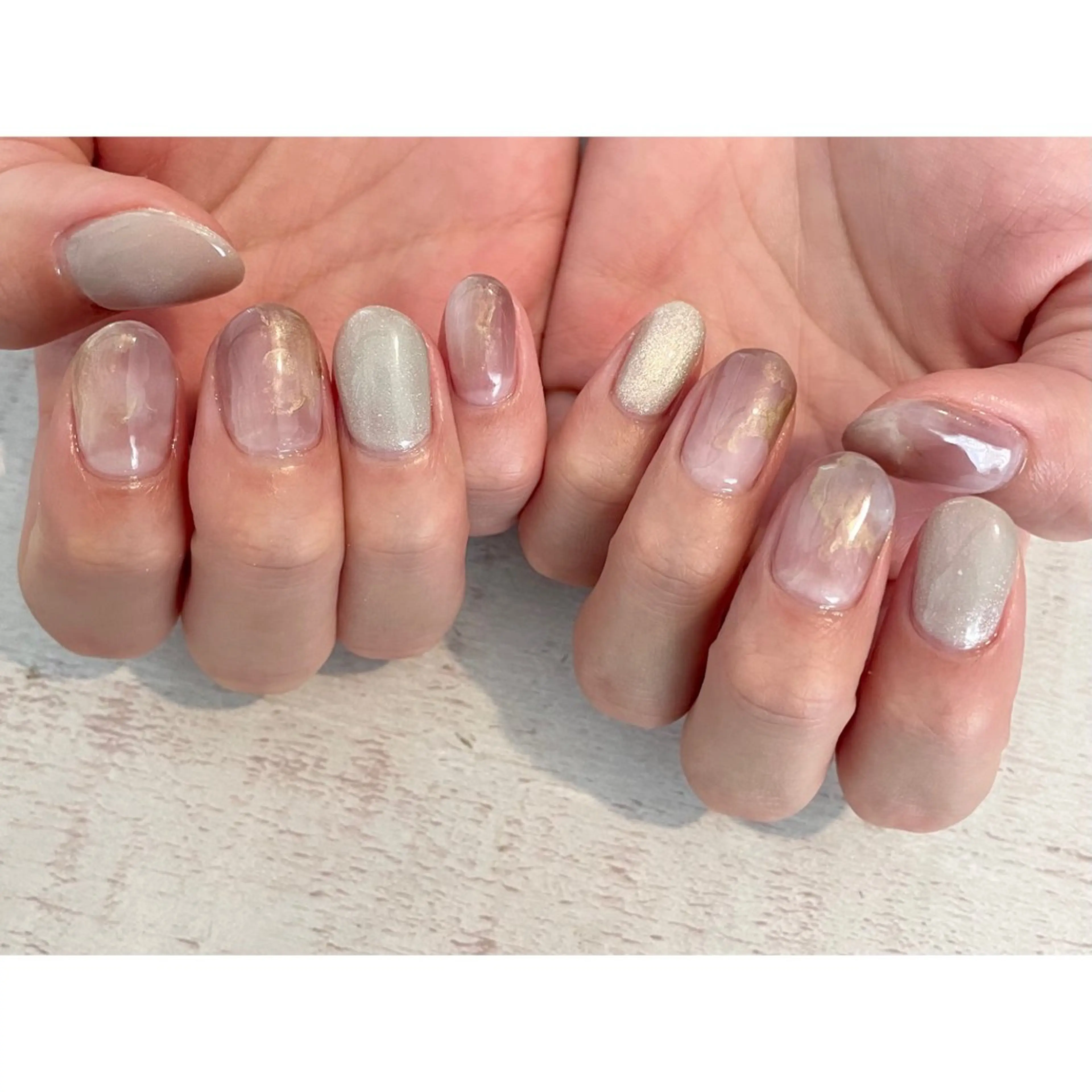 ネイル 𖡼 yumenoのネイルデザイン