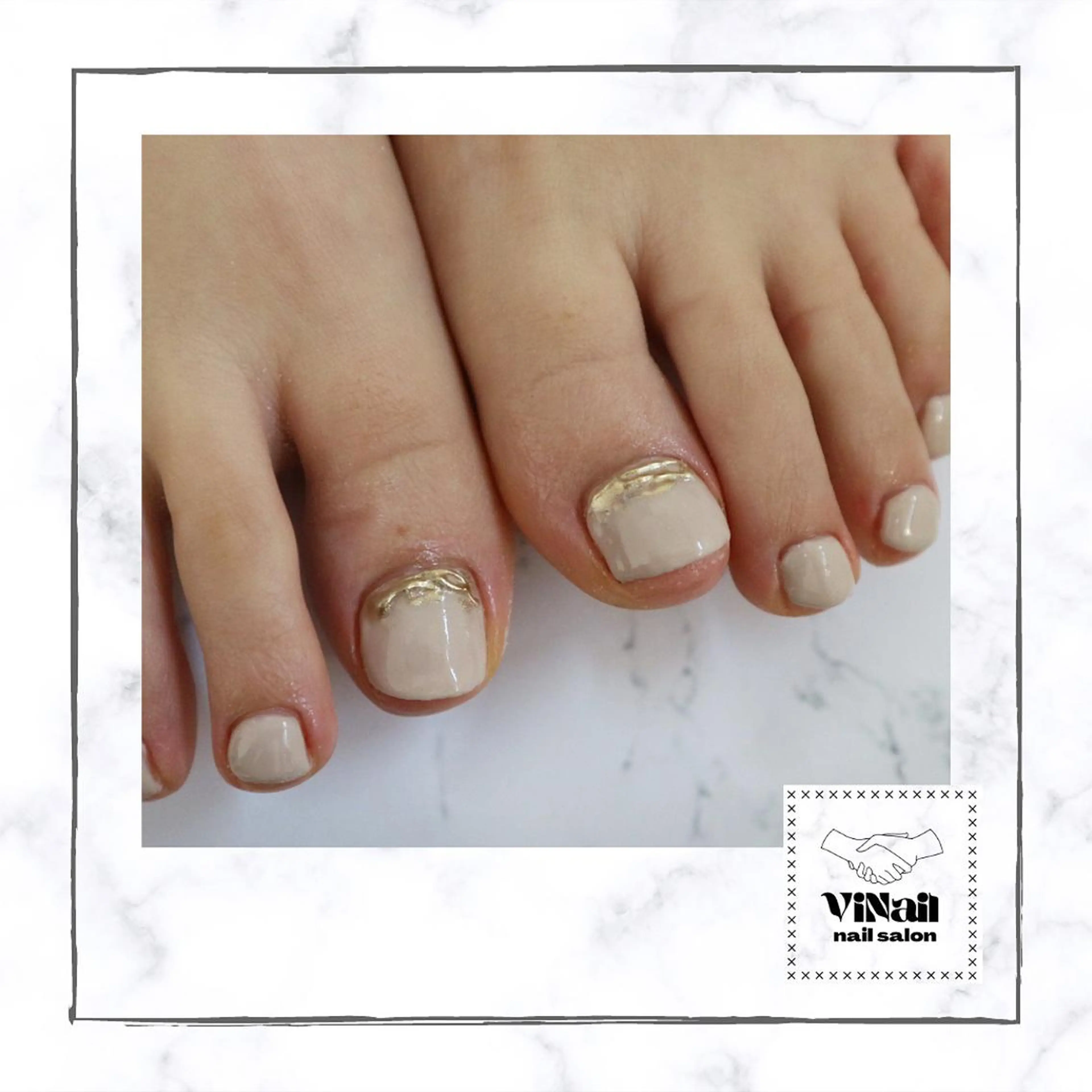 ネイル フットネイル 瀬野 佑季のネイルデザイン