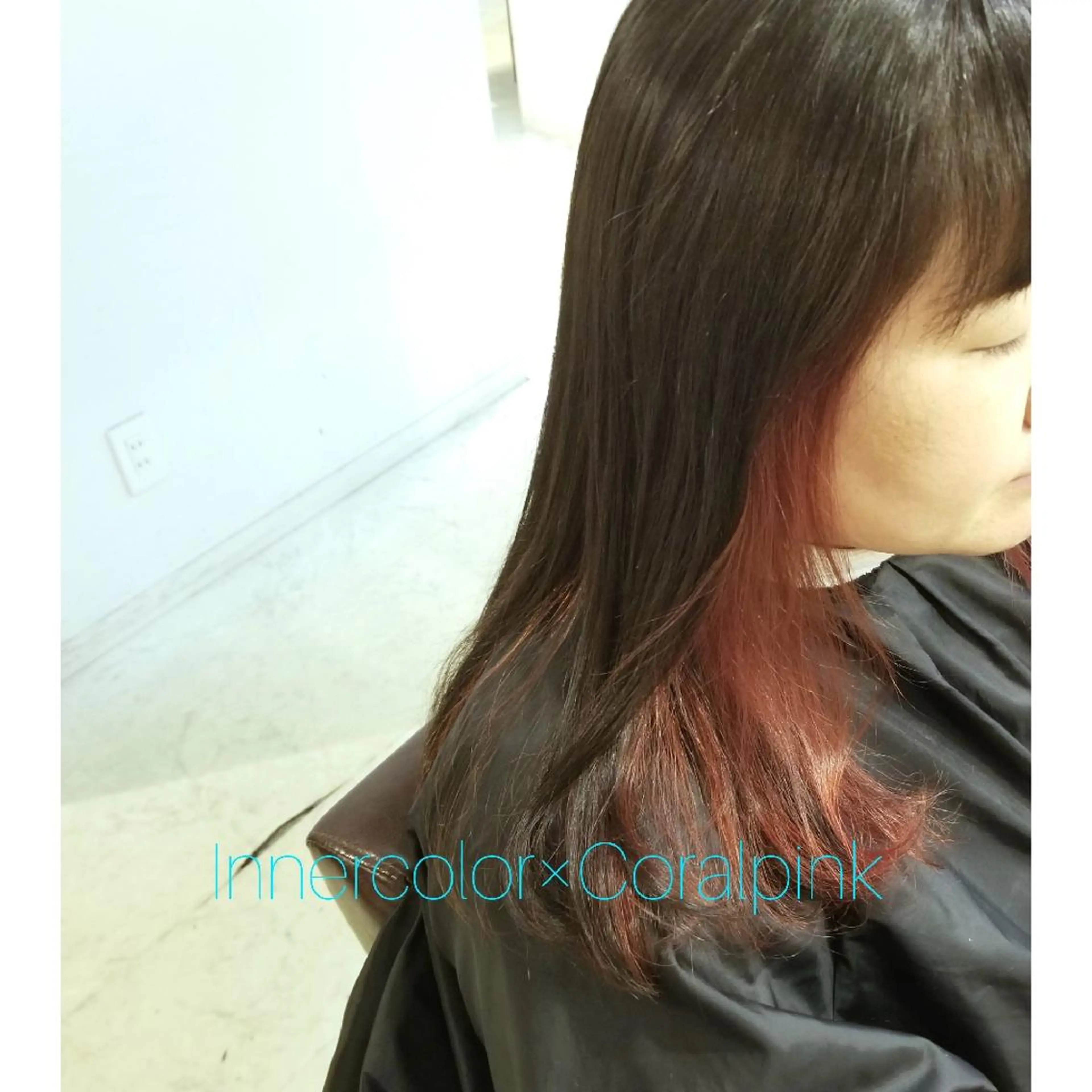 ロング カラー ブリーチ トリートメント ヘアカラー ✨デザインカラー✨ 中澤秀章のヘアスタイル