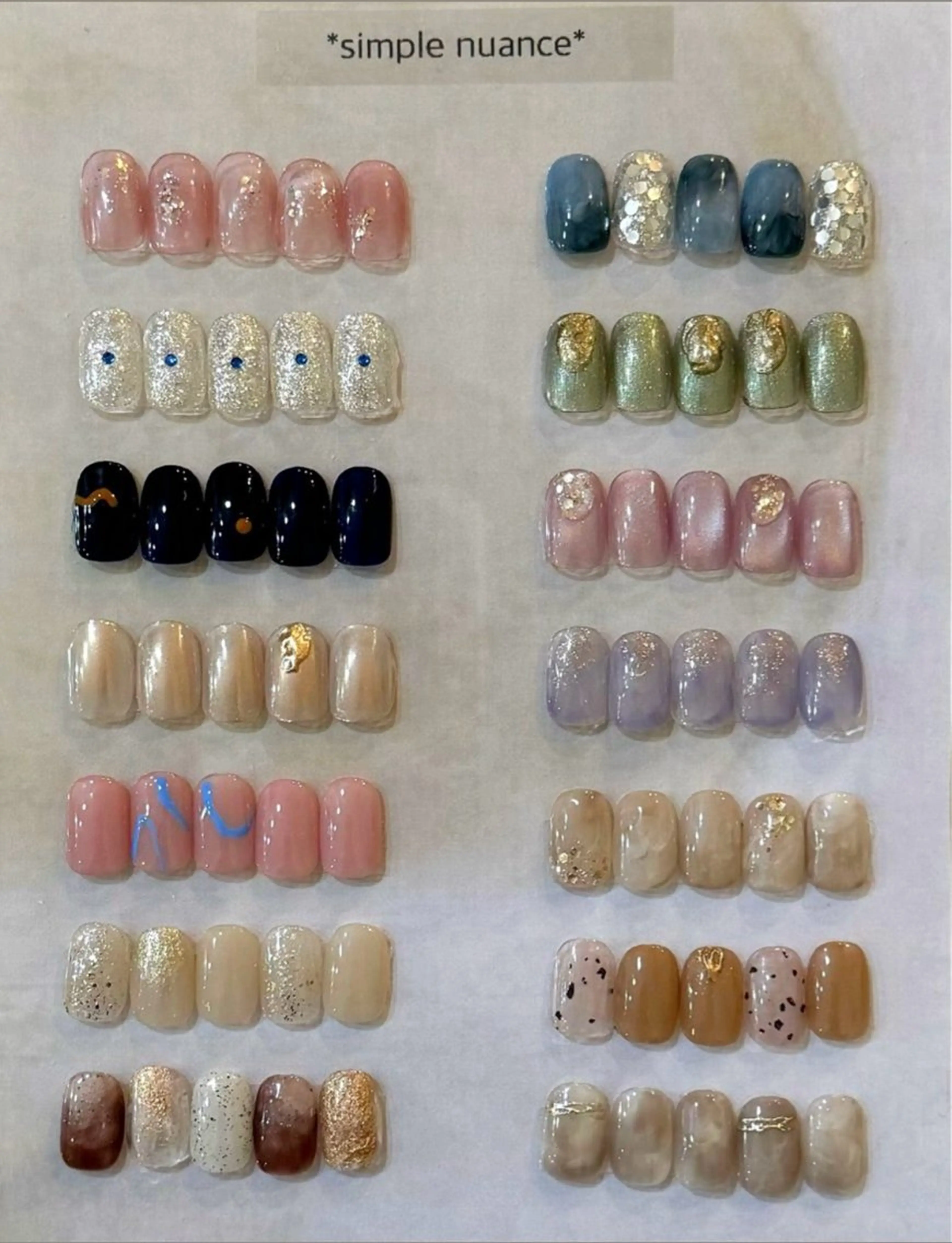 当日限定！シンプルニュアンスデザイン（オフ込）の写真