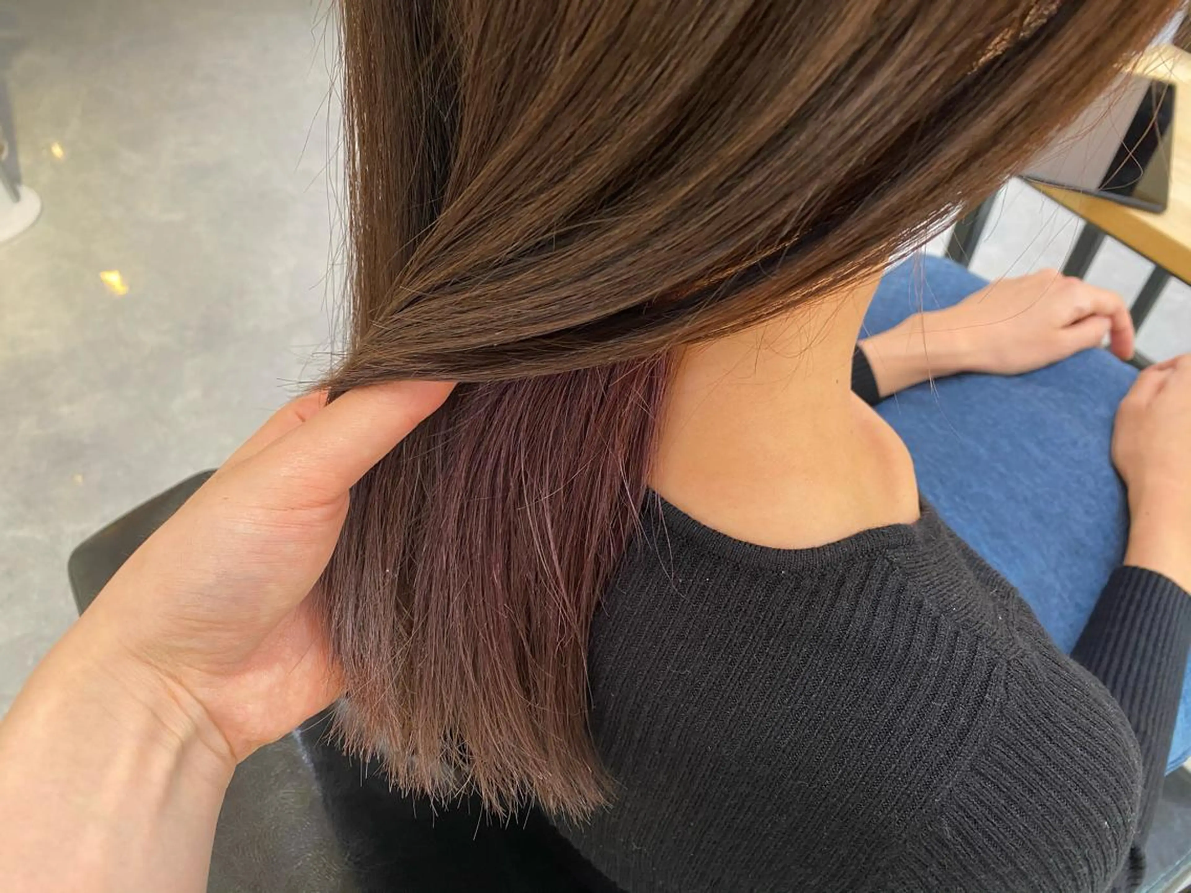 ロング カット ヘアカラー トリートメント ヘッドスパ CARICIA🌱 masaeのヘアスタイル