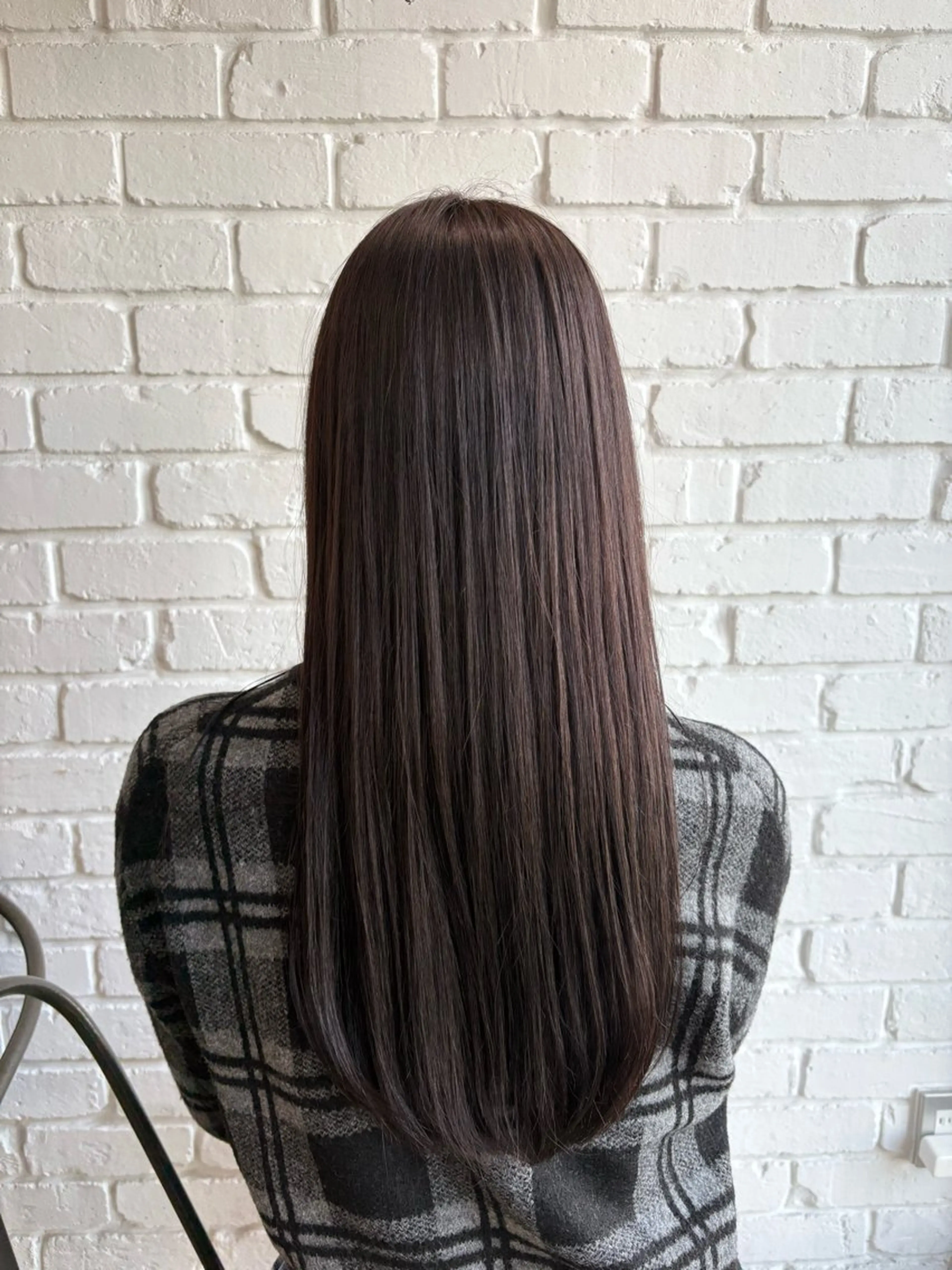 ロング カット ヘアカラー トリートメント 髪質改善トリートメン ト/縮毛矯正/ゆうなのヘアスタイル