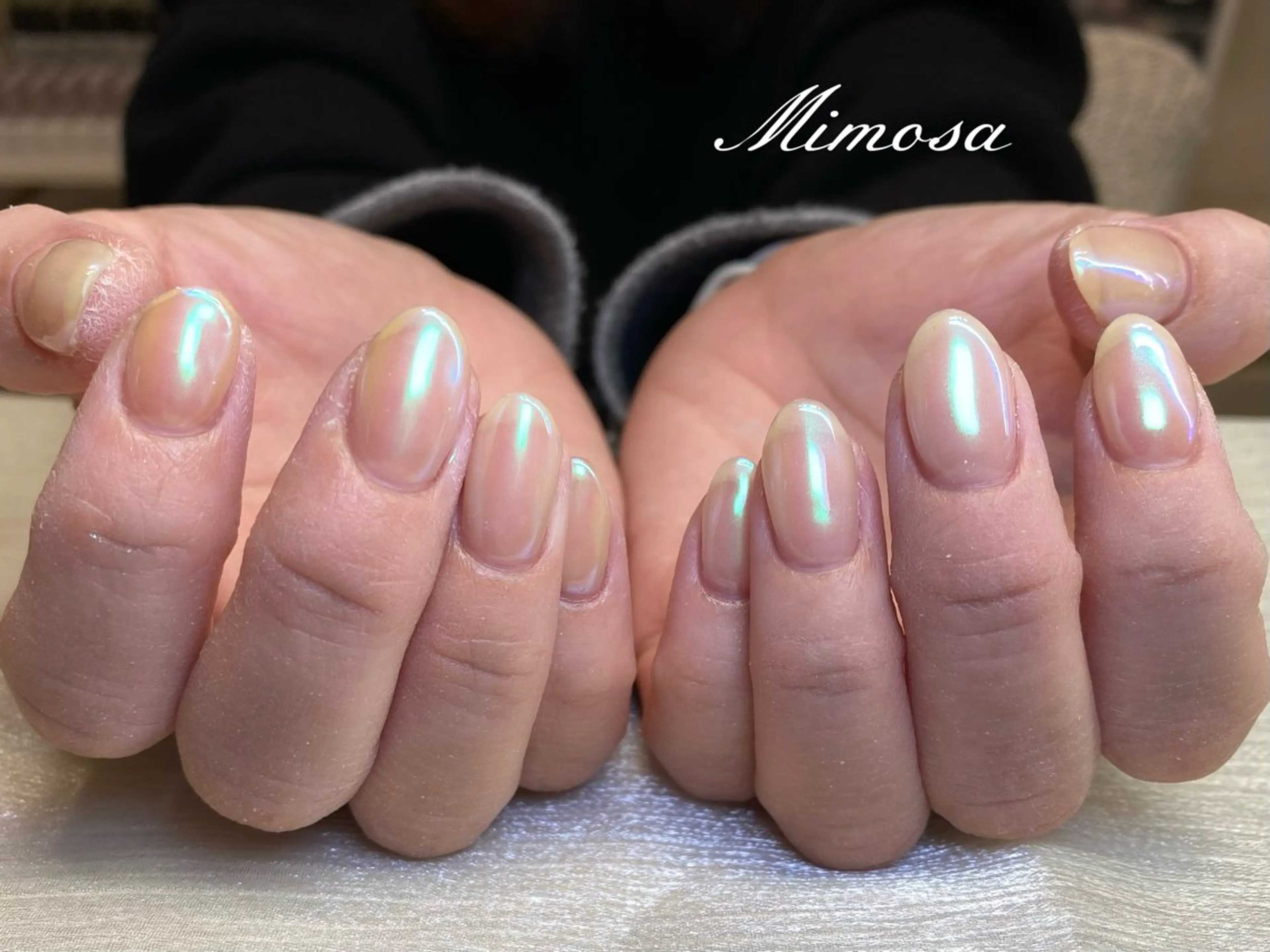 ネイル ハンドネイル 💛Mimosa💛 吉祥寺のネイルデザイン