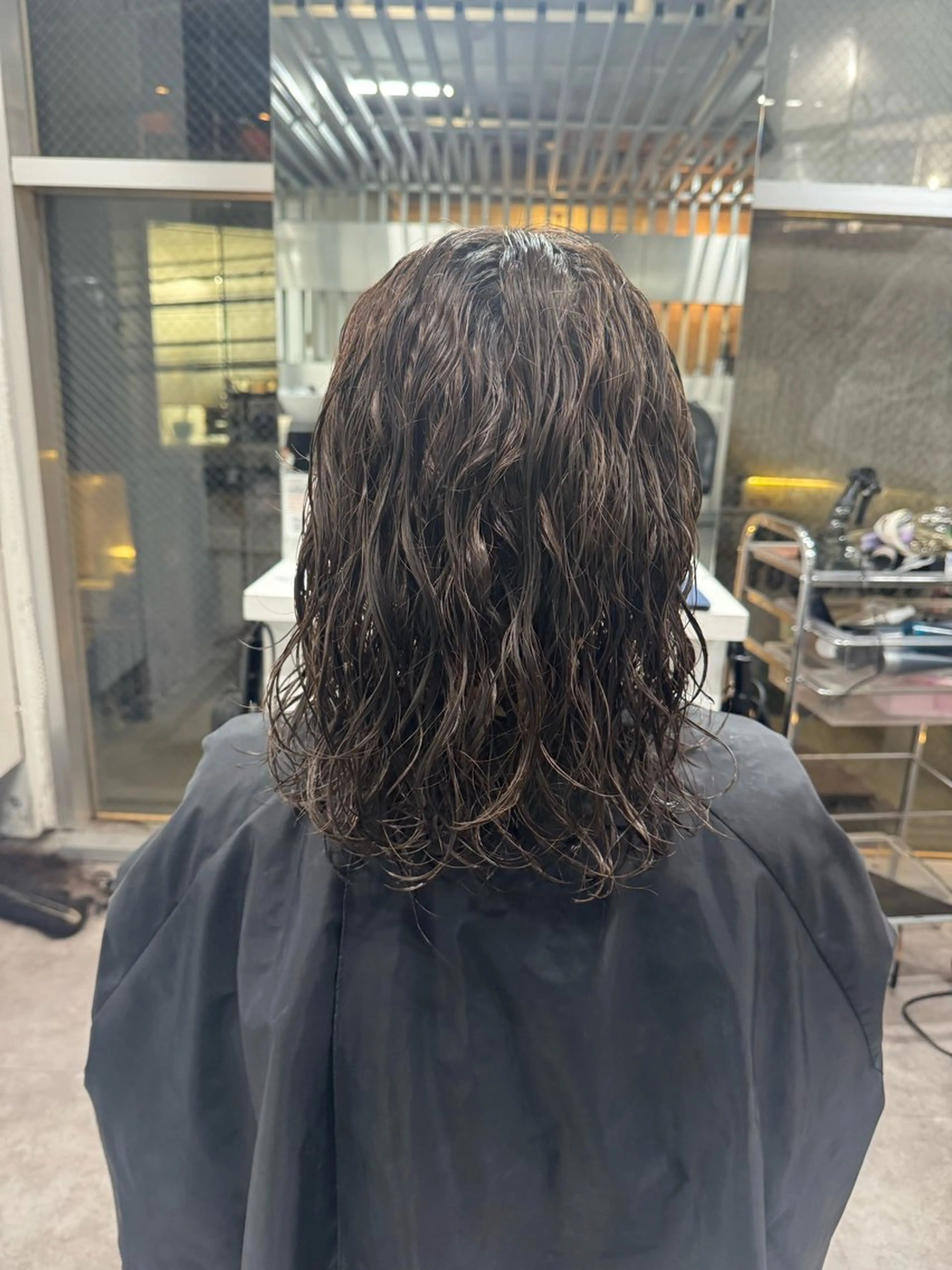 ロング パーマ TE$⚡️HIN /レディースパーマのヘアスタイル