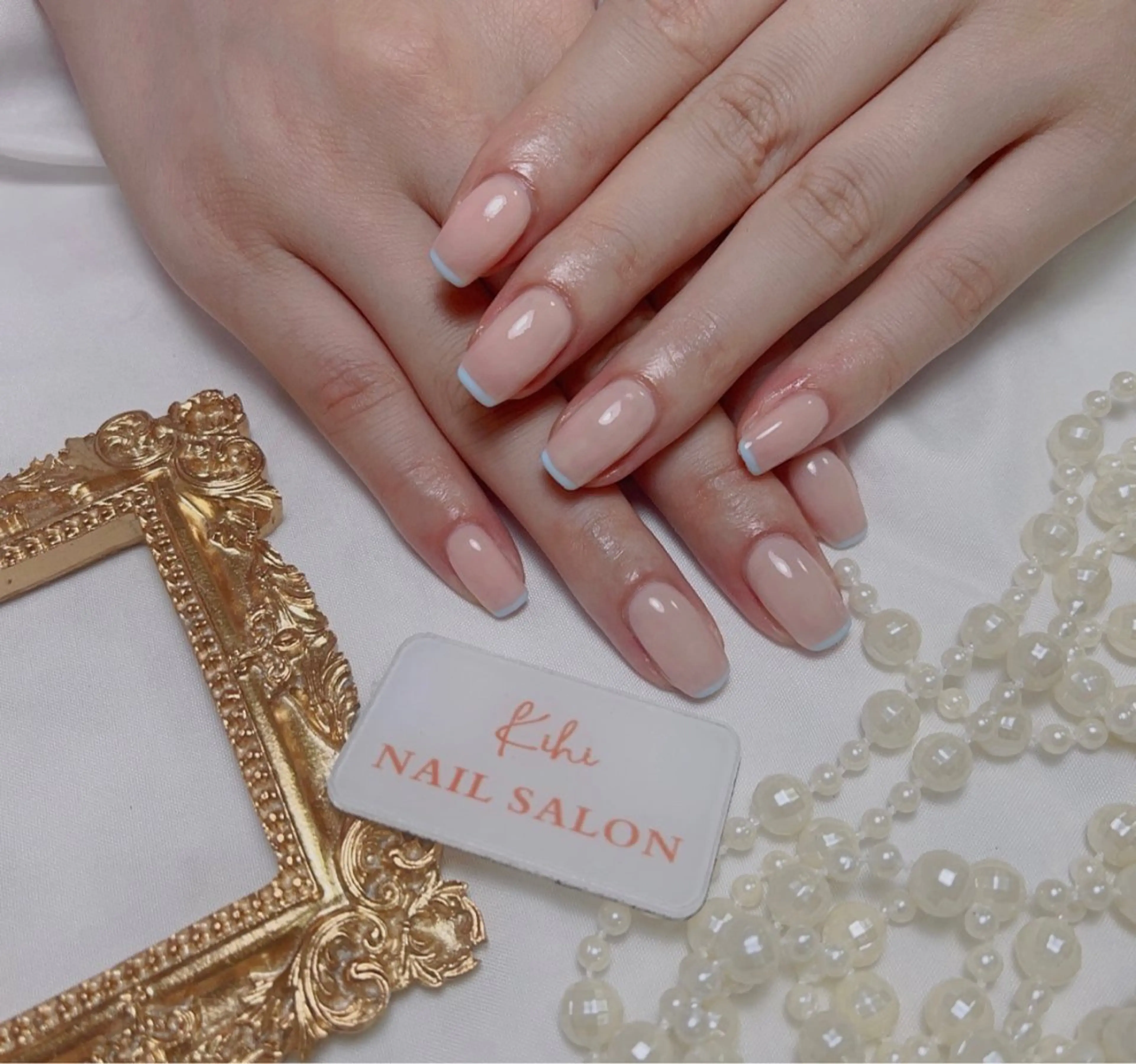 ネイル フレンチネイル 米澤 ハナユキのネイルデザイン