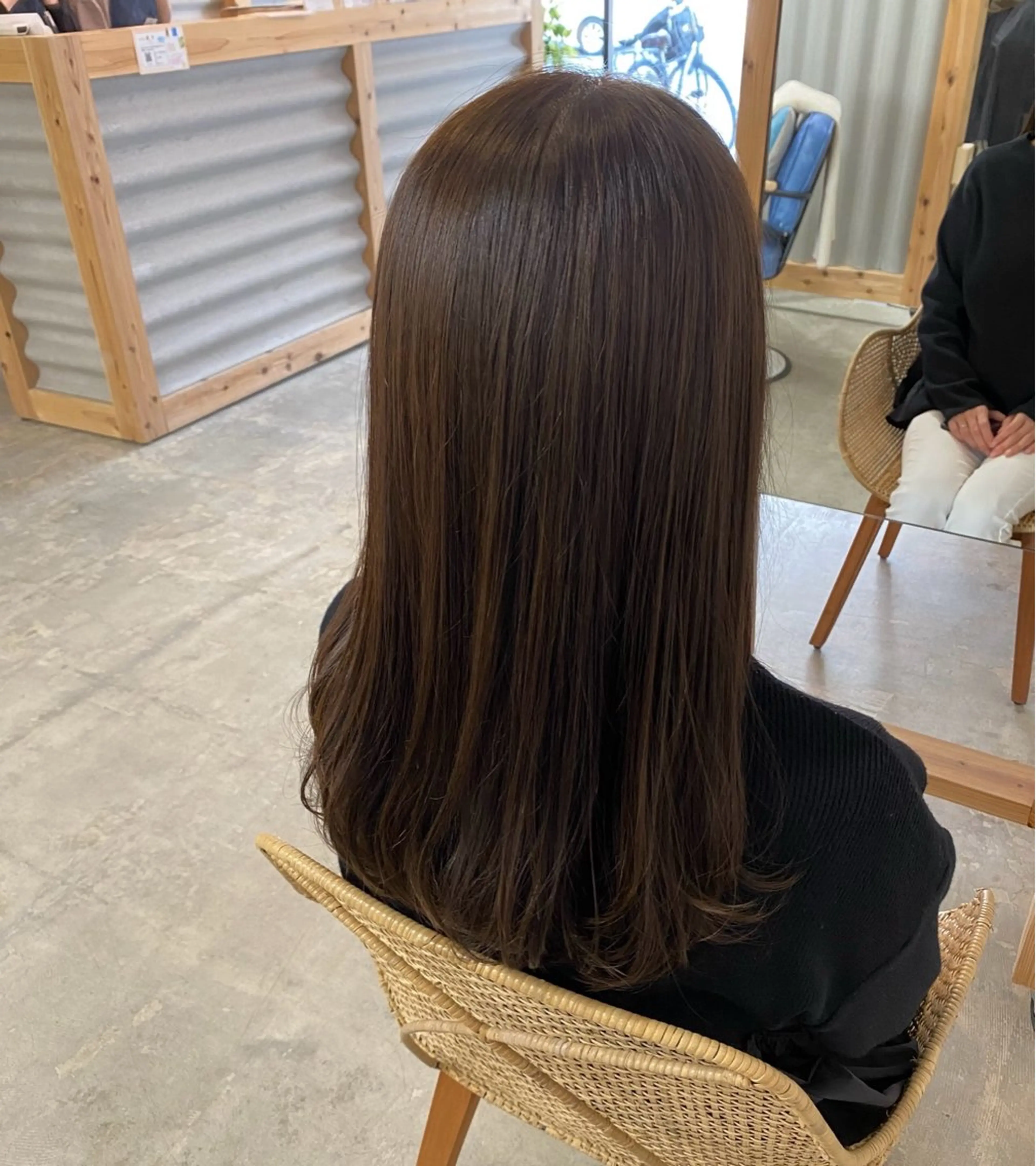 カラー ヘアカラー 古永 実優のヘアスタイル