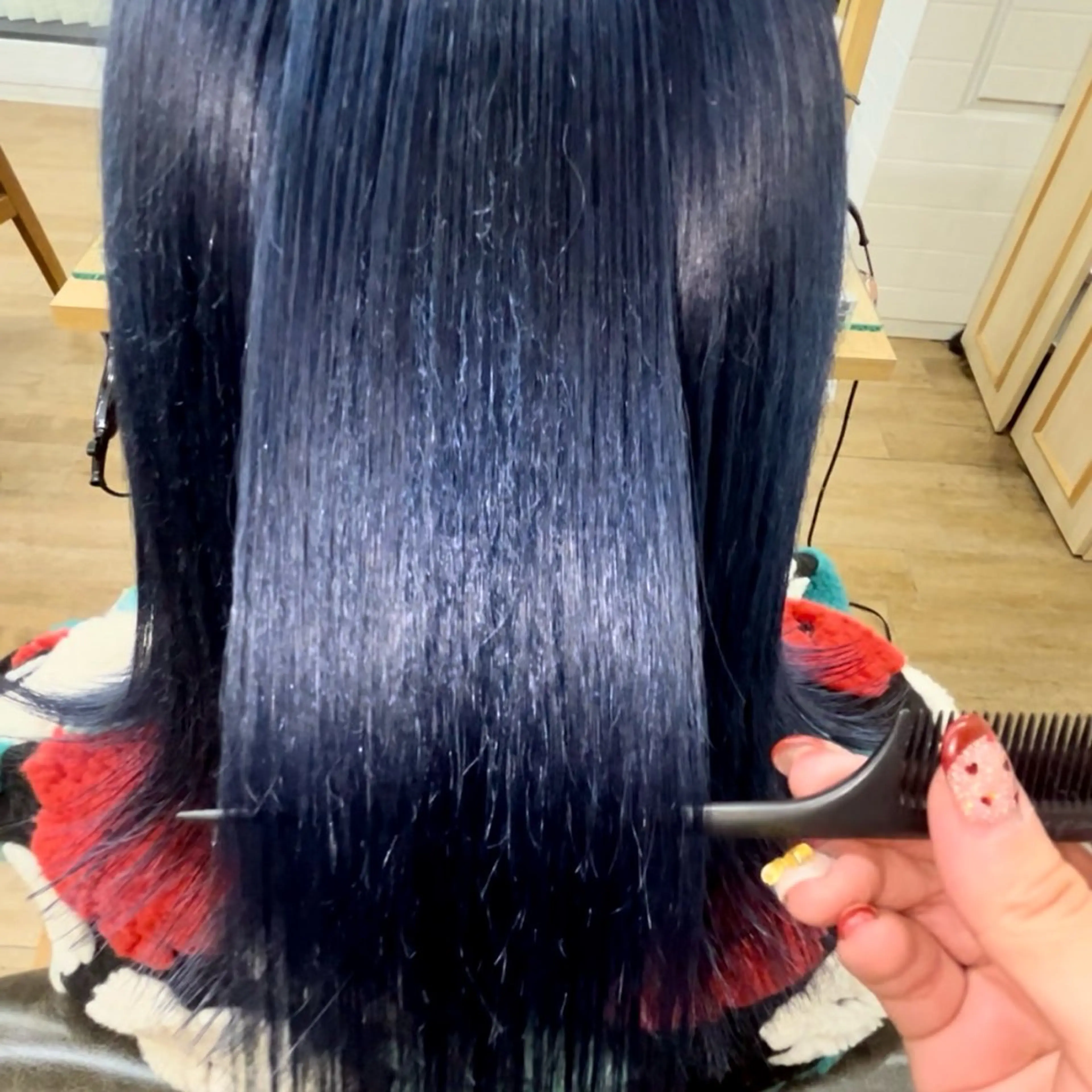 セミロング カラー ヘアアレンジ カット ヘアカラー 🎀オタク美容師艶髪 カラーERINA🎀のヘアスタイル