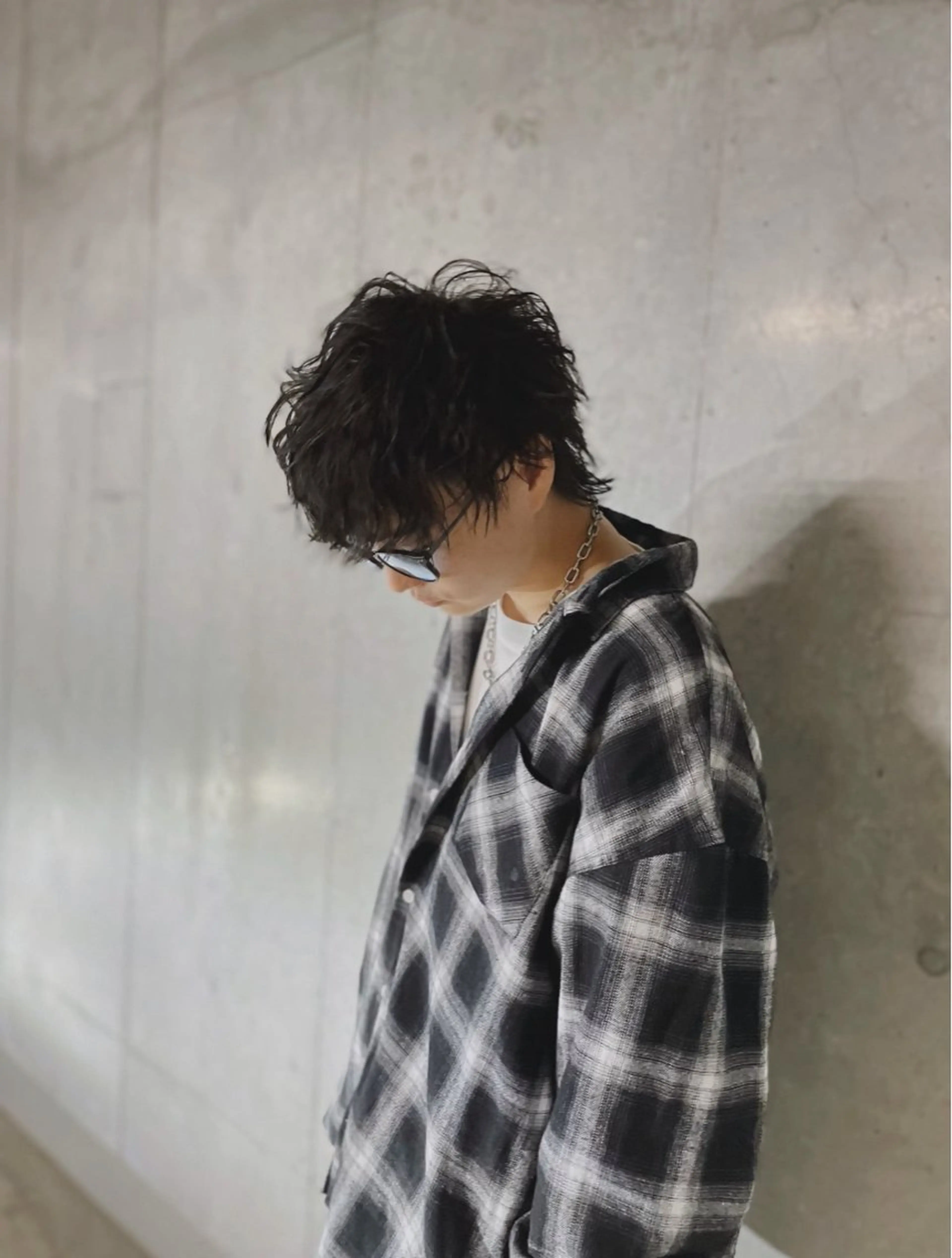 ミディアム 前田 翔哉のヘアスタイル