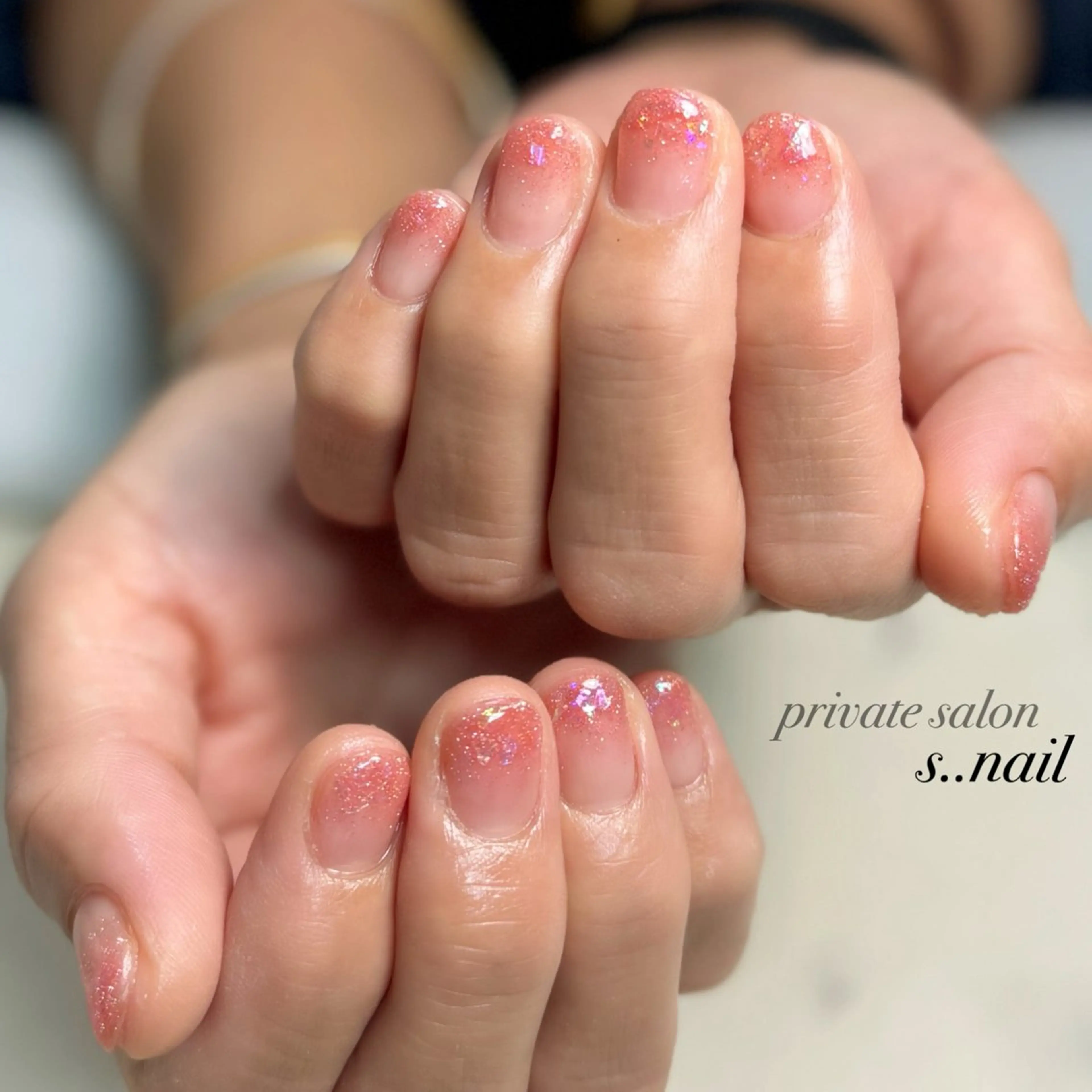 ネイル ラメ(グリッター) ハンドネイル フットネイル s..nail / MORITAのネイルデザイン