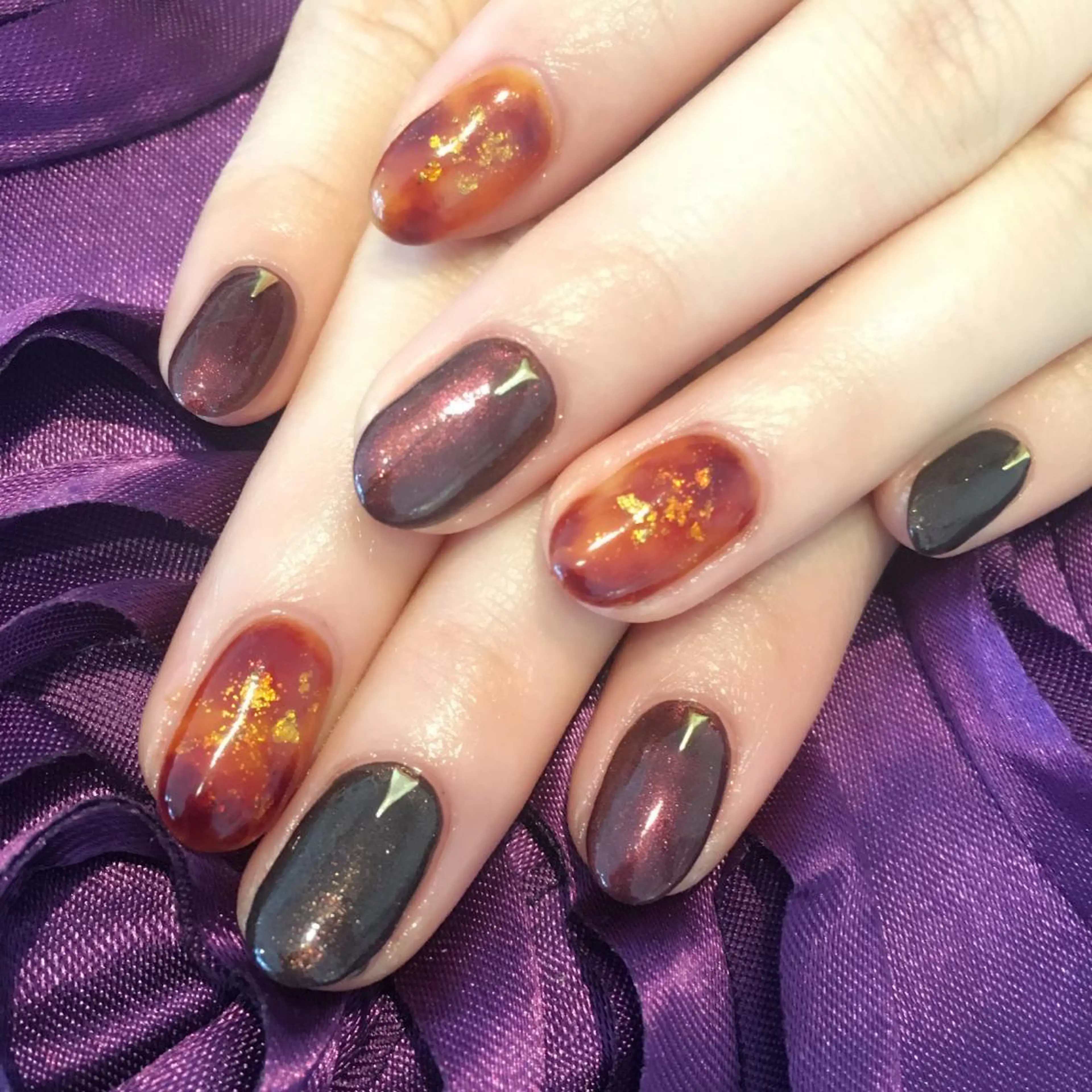 ミディアム ネイル Angeailes〜アンジュエール〜所属・開運ネイル Angeailesのネイルデザイン