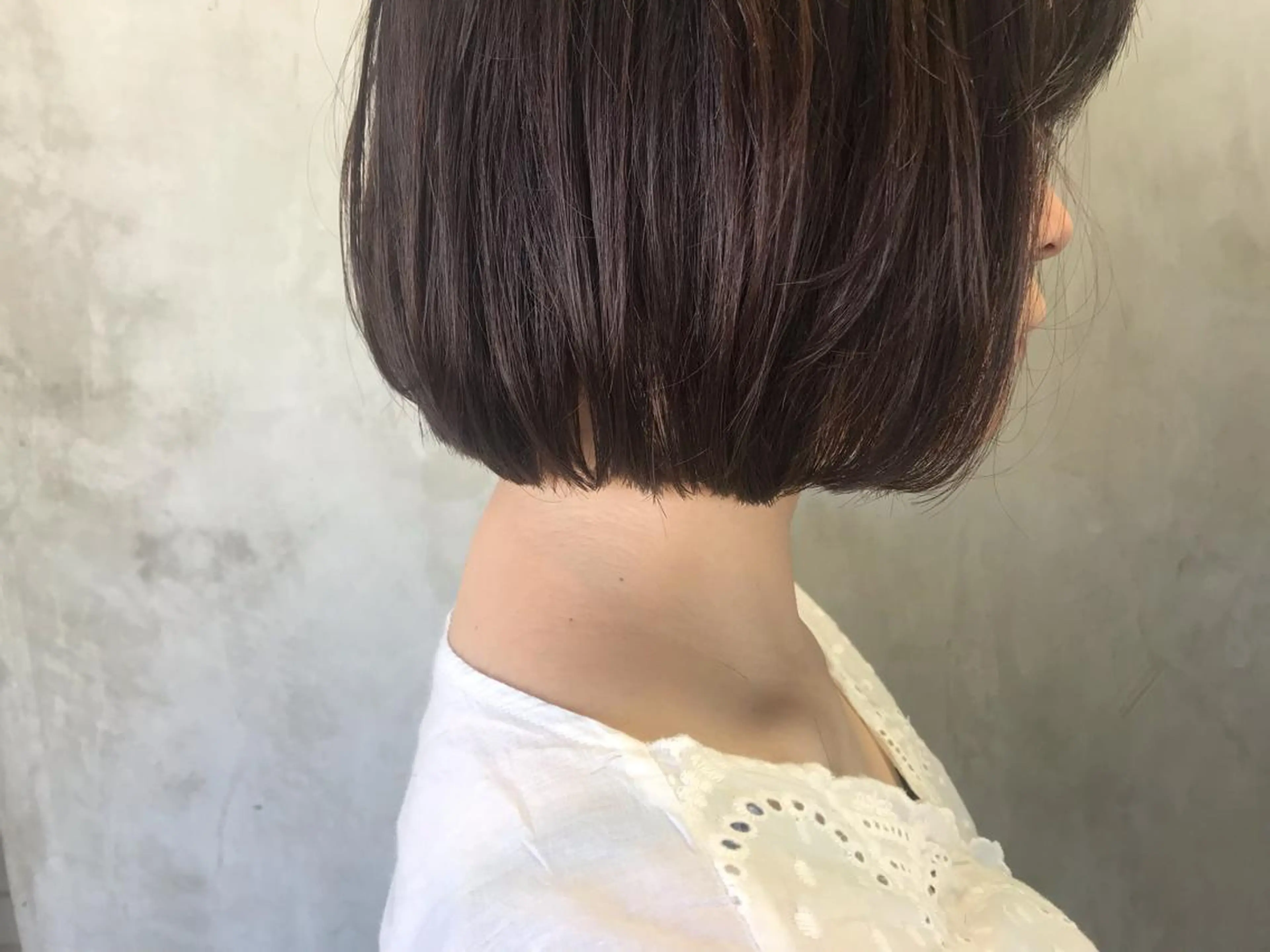 ショート 切りっぱなしボブ ボブ stylist/蛯谷 珠里のヘアスタイル